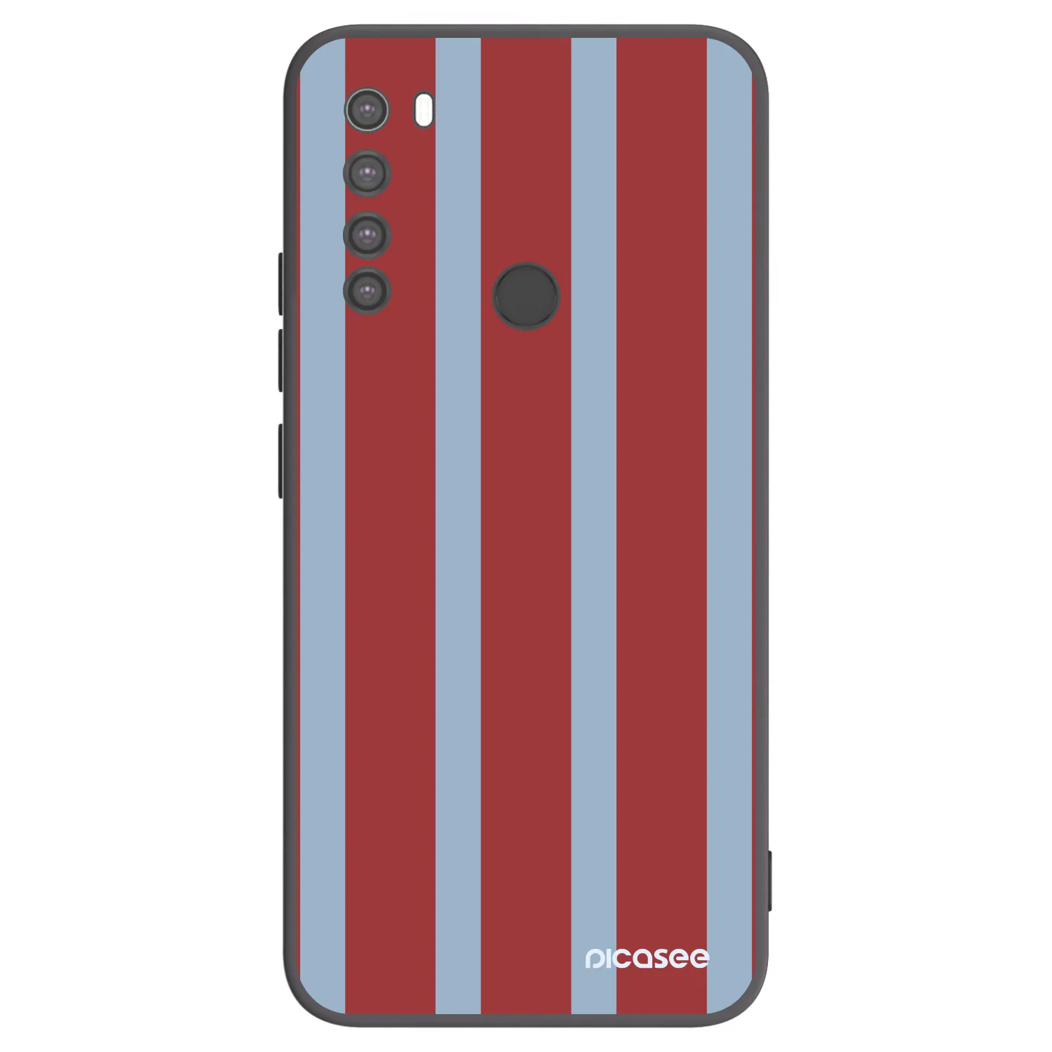 Picasee Μαύρη θήκη σιλικόνης για Xiaomi Redmi Note 8 - Lounge pass