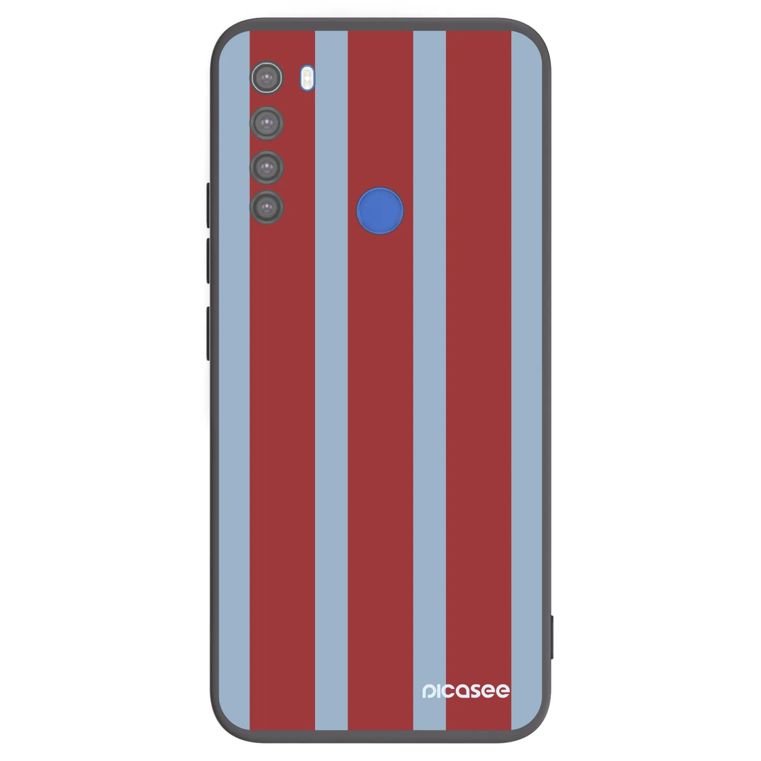 Picasee Μαύρη θήκη σιλικόνης για Xiaomi Redmi Note 8T - Lounge pass