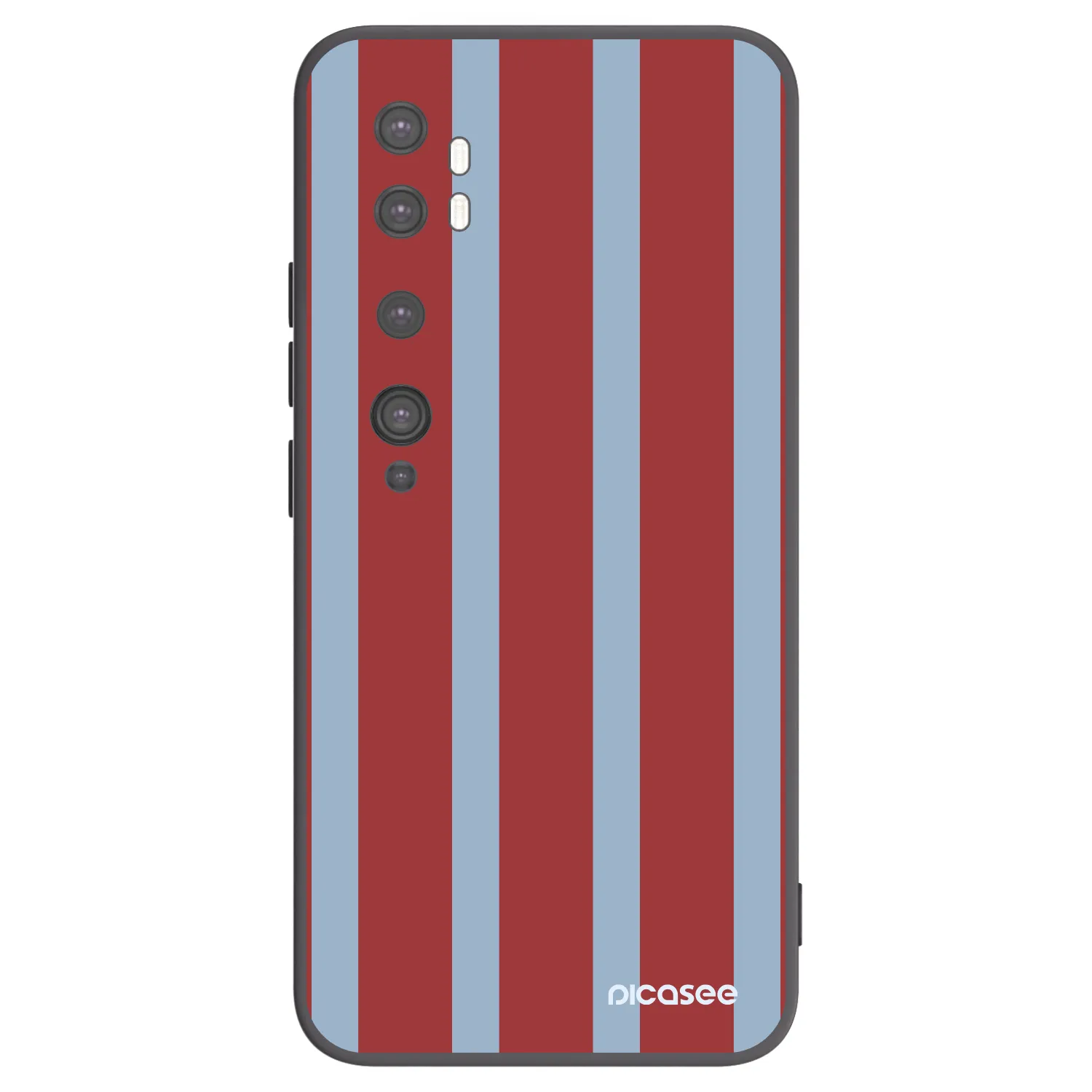 Picasee Μαύρη θήκη σιλικόνης για Xiaomi Mi Note 10 (Pro) - Lounge pass