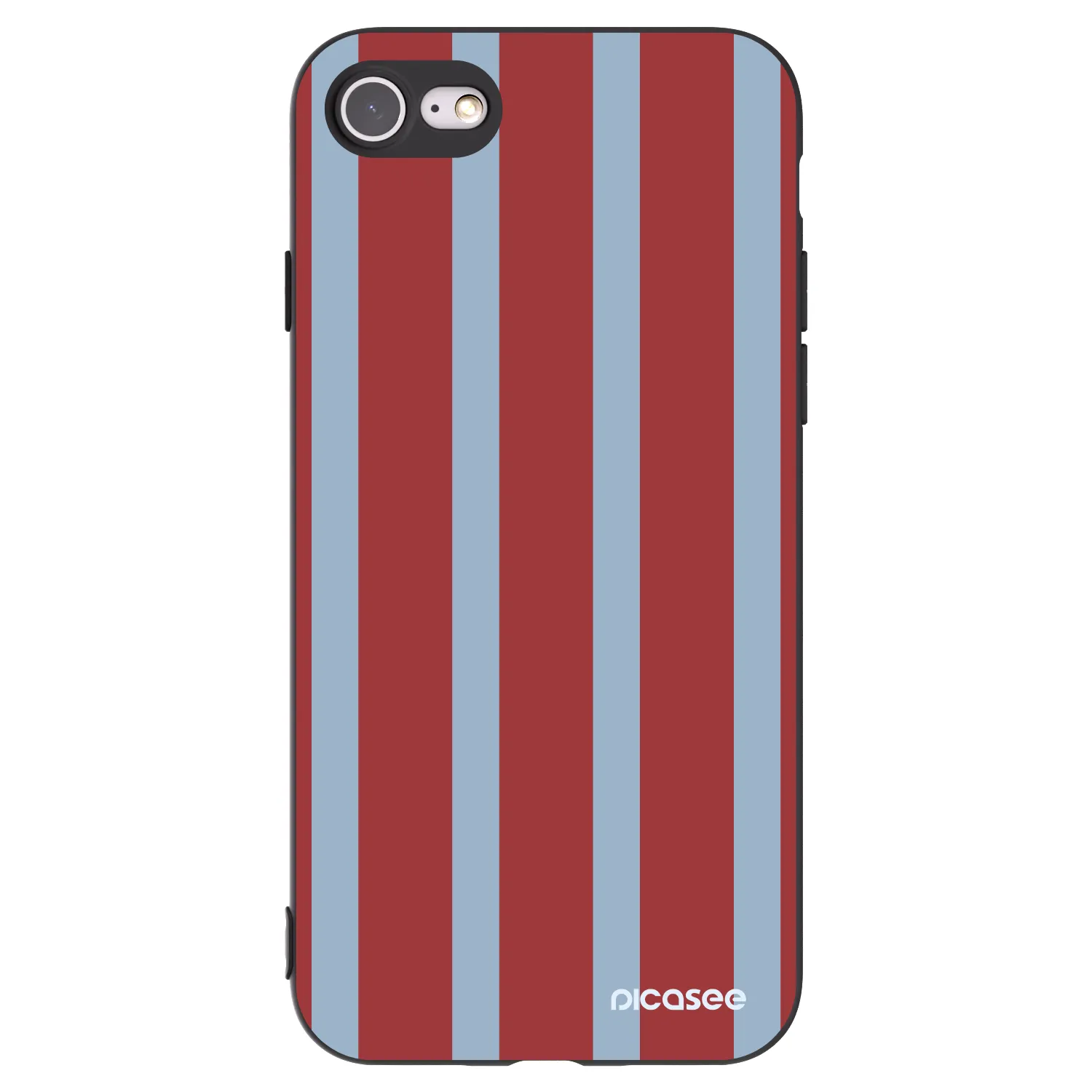 Picasee Μαύρη θήκη σιλικόνης για Apple iPhone SE 2020 - Lounge pass