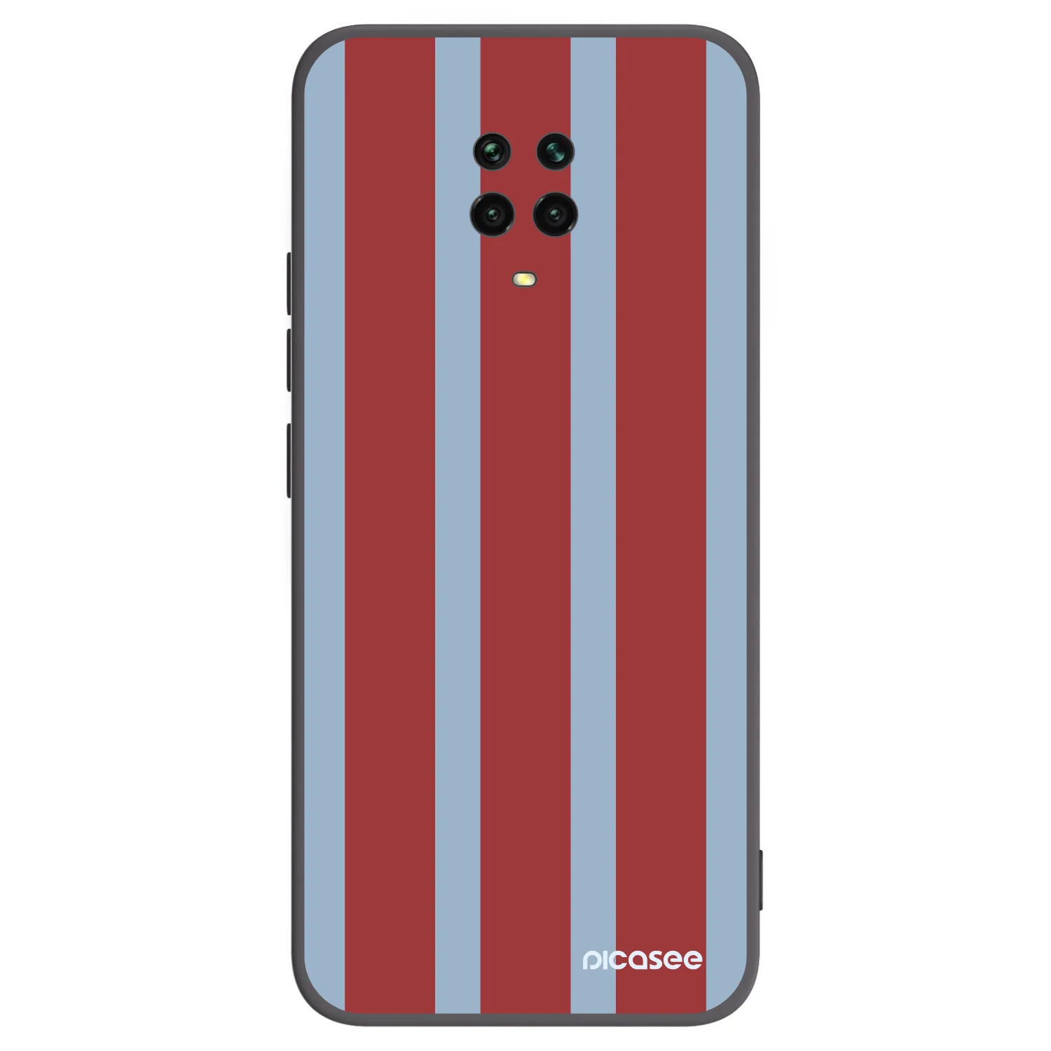 Picasee Μαύρη θήκη σιλικόνης για Xiaomi Redmi Note 9 Pro - Lounge pass