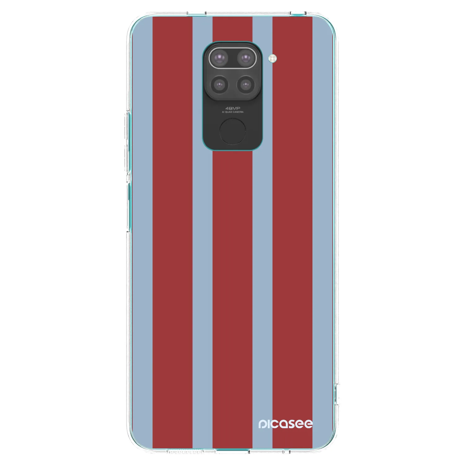 Picasee Μαύρη θήκη σιλικόνης για Xiaomi Redmi Note 9 - Lounge pass