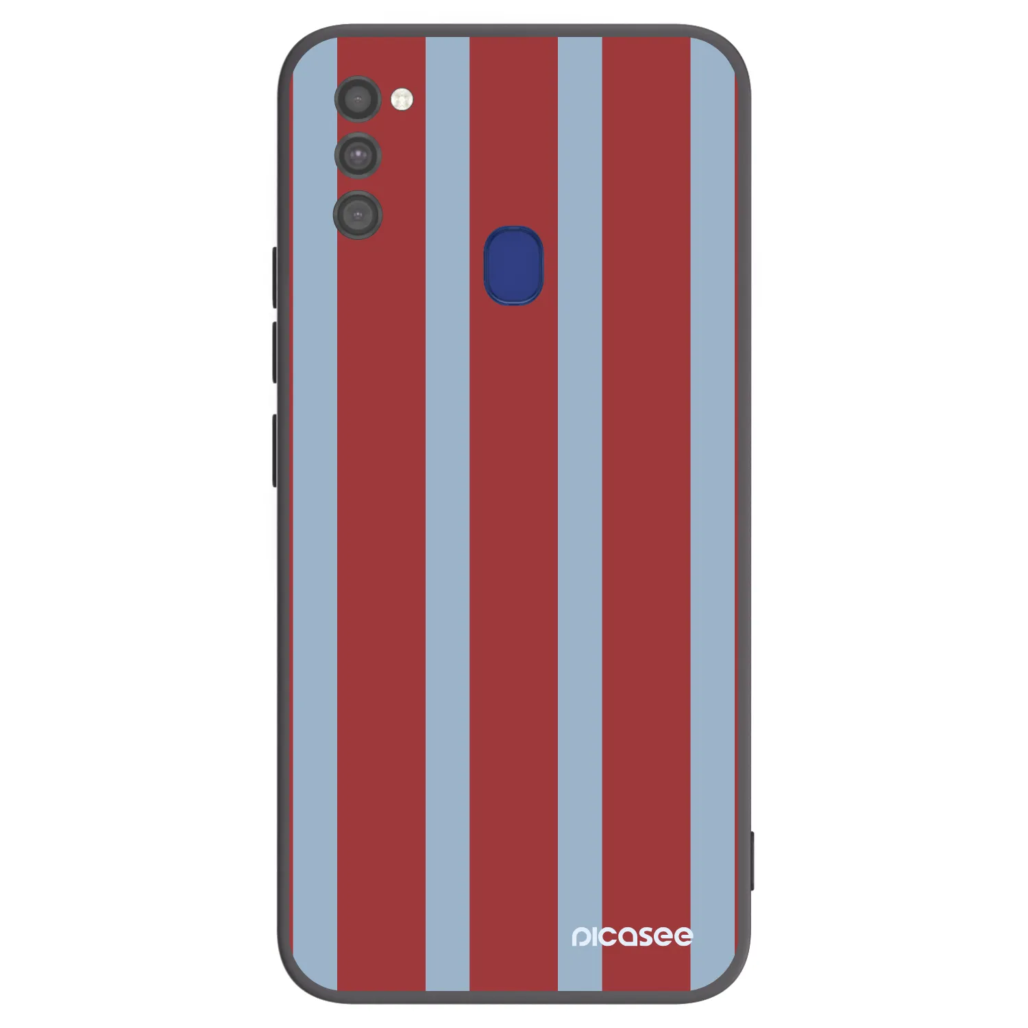 Picasee Μαύρη θήκη σιλικόνης για Samsung Galaxy M21 M215F - Lounge pass