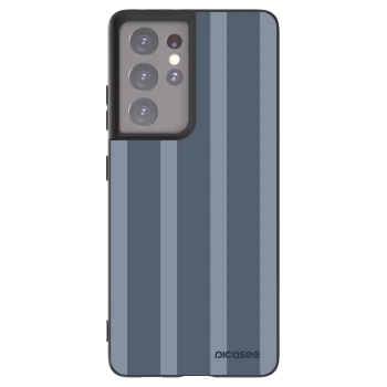 Picasee Μαύρη θήκη σιλικόνης για Samsung Galaxy S21 Ultra 5G G998B - Midnight lounge