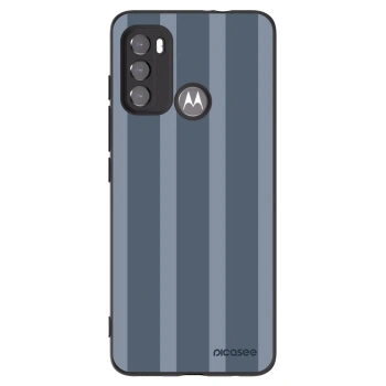 Picasee Μαύρη θήκη σιλικόνης για Motorola Moto G60 - Midnight lounge