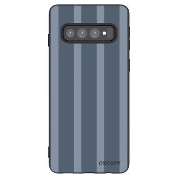 Picasee Μαύρη θήκη σιλικόνης για Samsung Galaxy S10 G973 - Midnight lounge