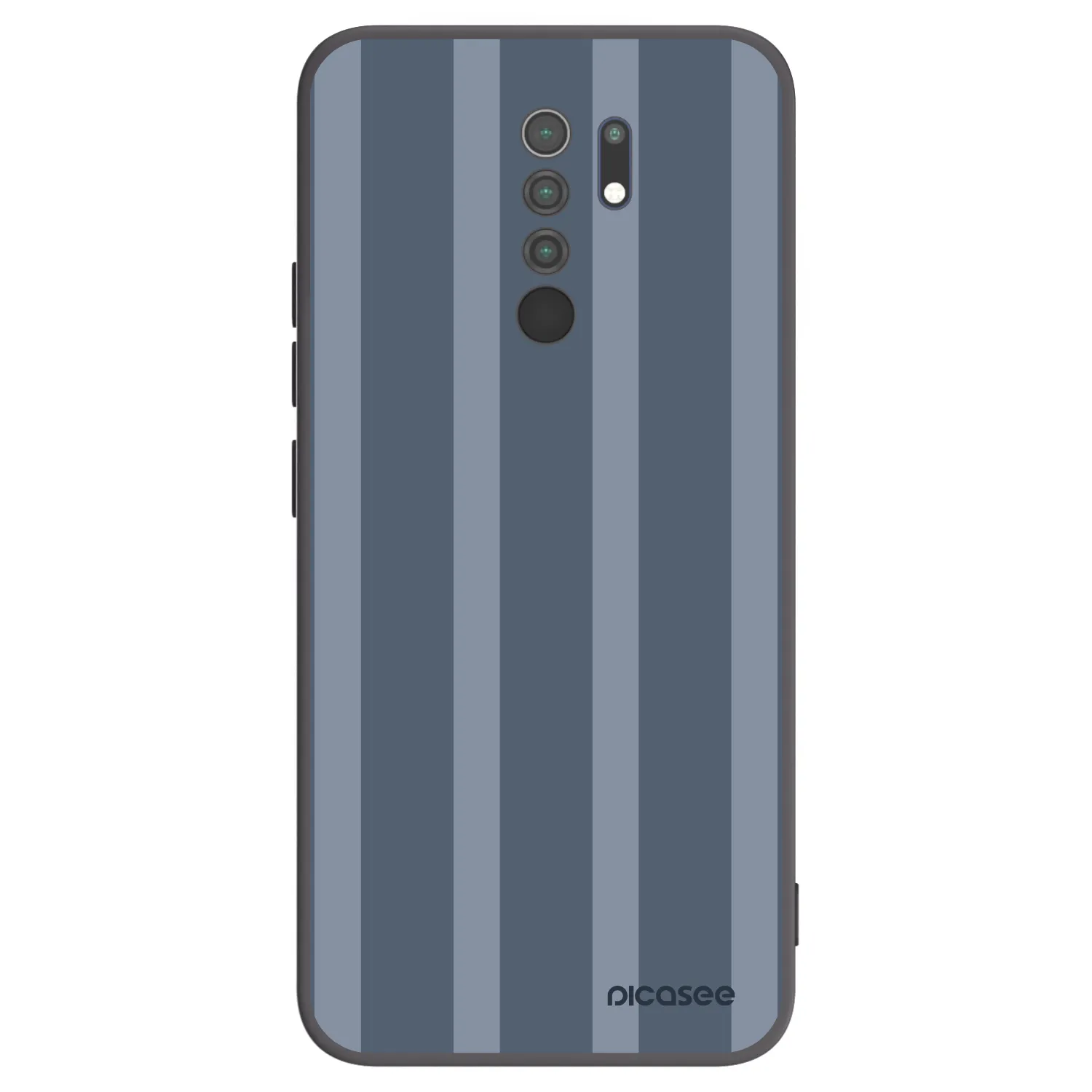 Picasee Μαύρη θήκη σιλικόνης για Xiaomi Redmi 9 - Midnight lounge