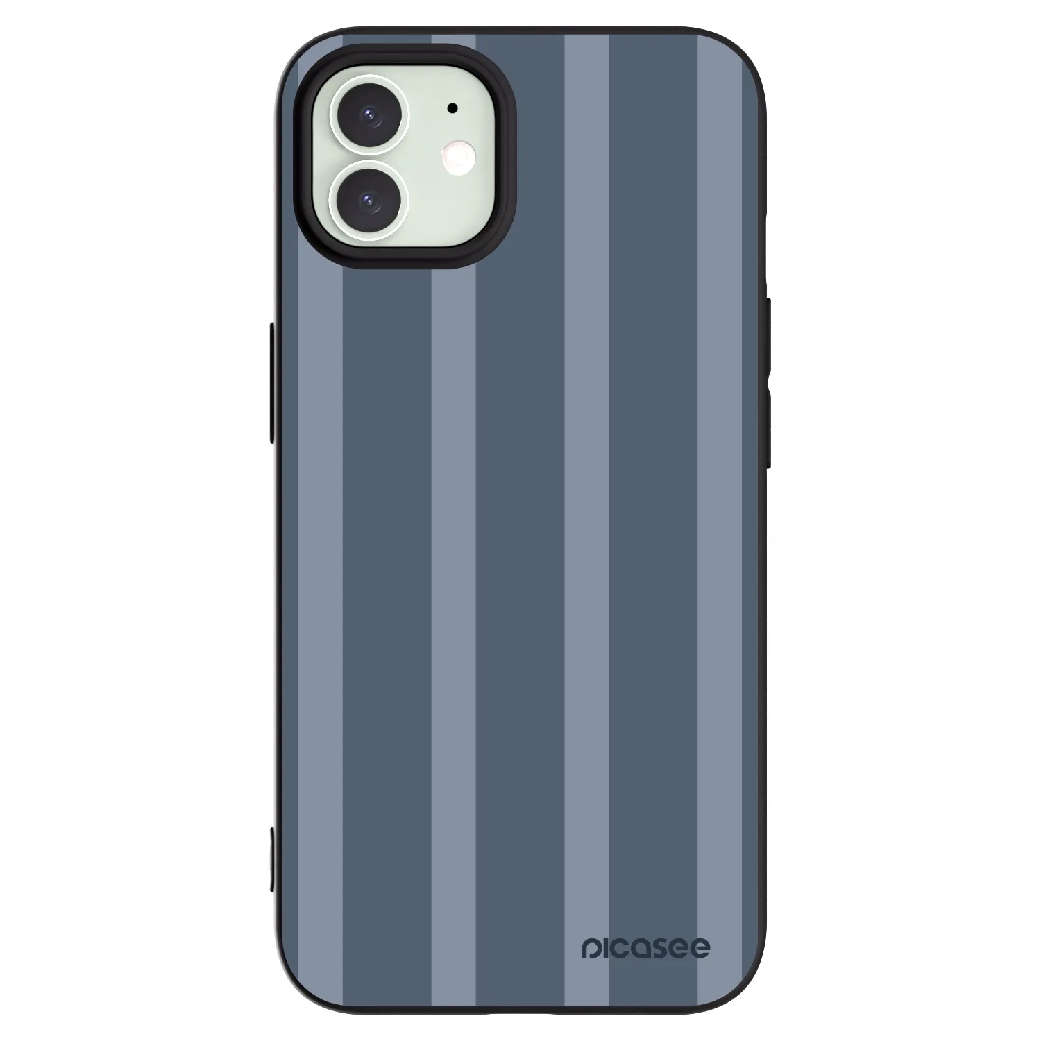 Picasee Μαύρη θήκη σιλικόνης για Apple iPhone 12 Pro - Midnight lounge