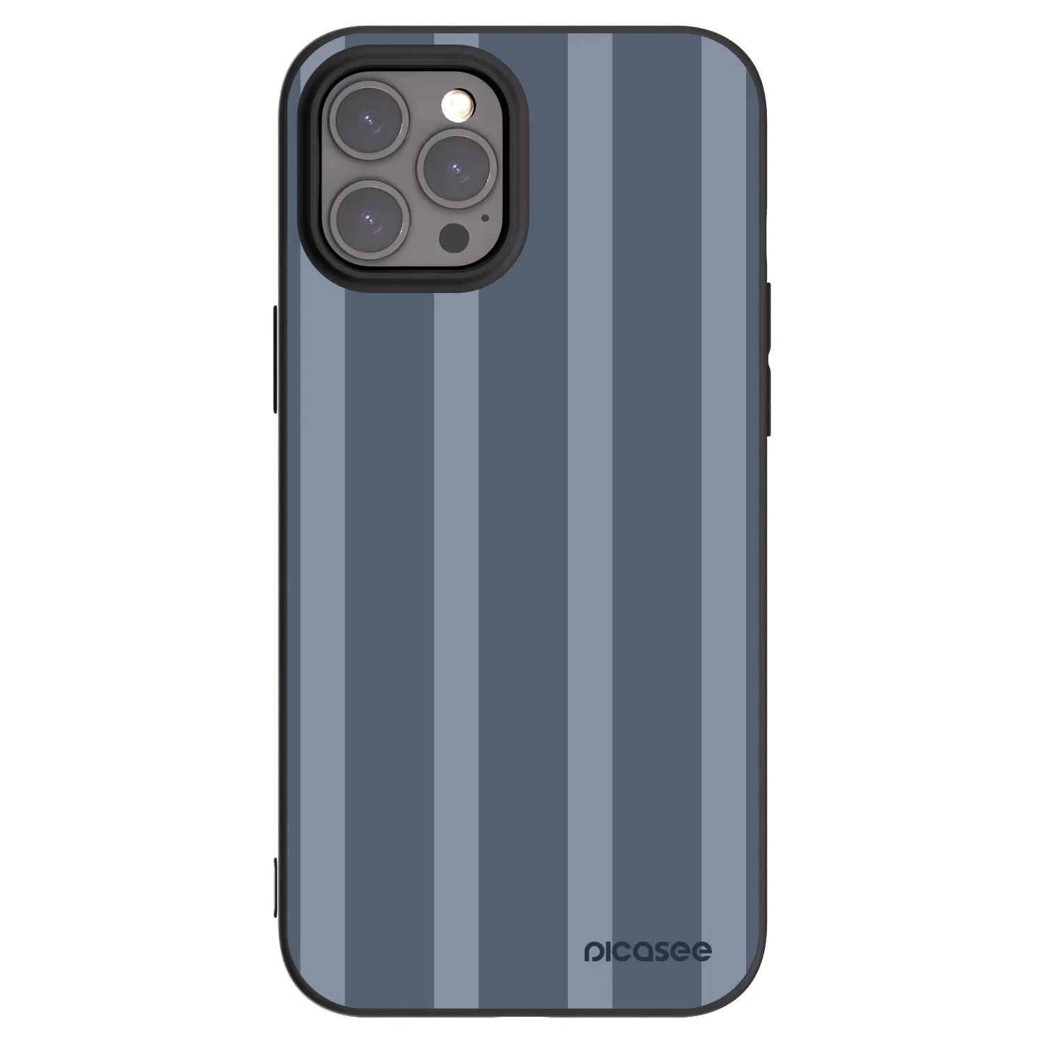 Picasee Μαύρη θήκη σιλικόνης για Apple iPhone 12 Pro Max - Midnight lounge