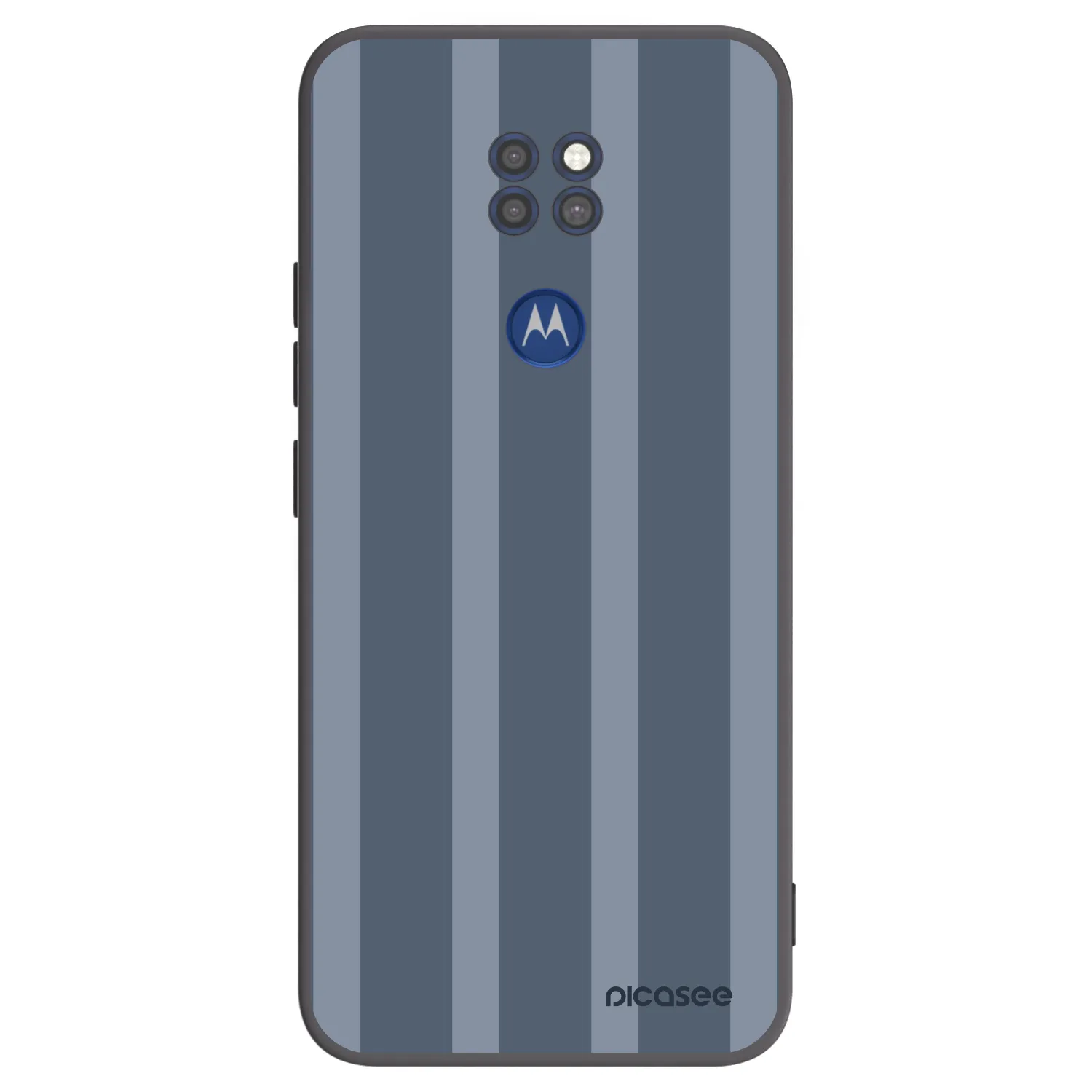 Picasee Μαύρη θήκη σιλικόνης για Motorola Moto G9 Play - Midnight lounge