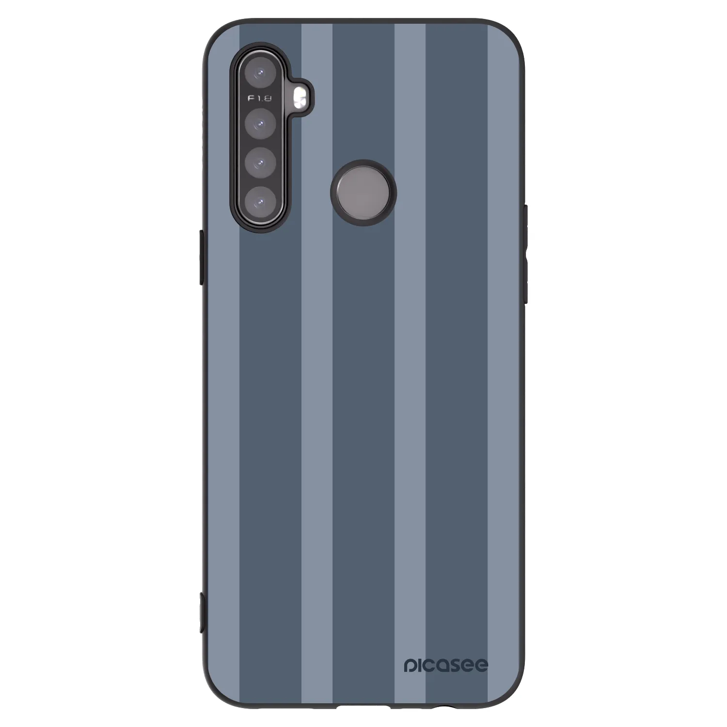 Picasee Μαύρη θήκη σιλικόνης για Realme 6i - Midnight lounge