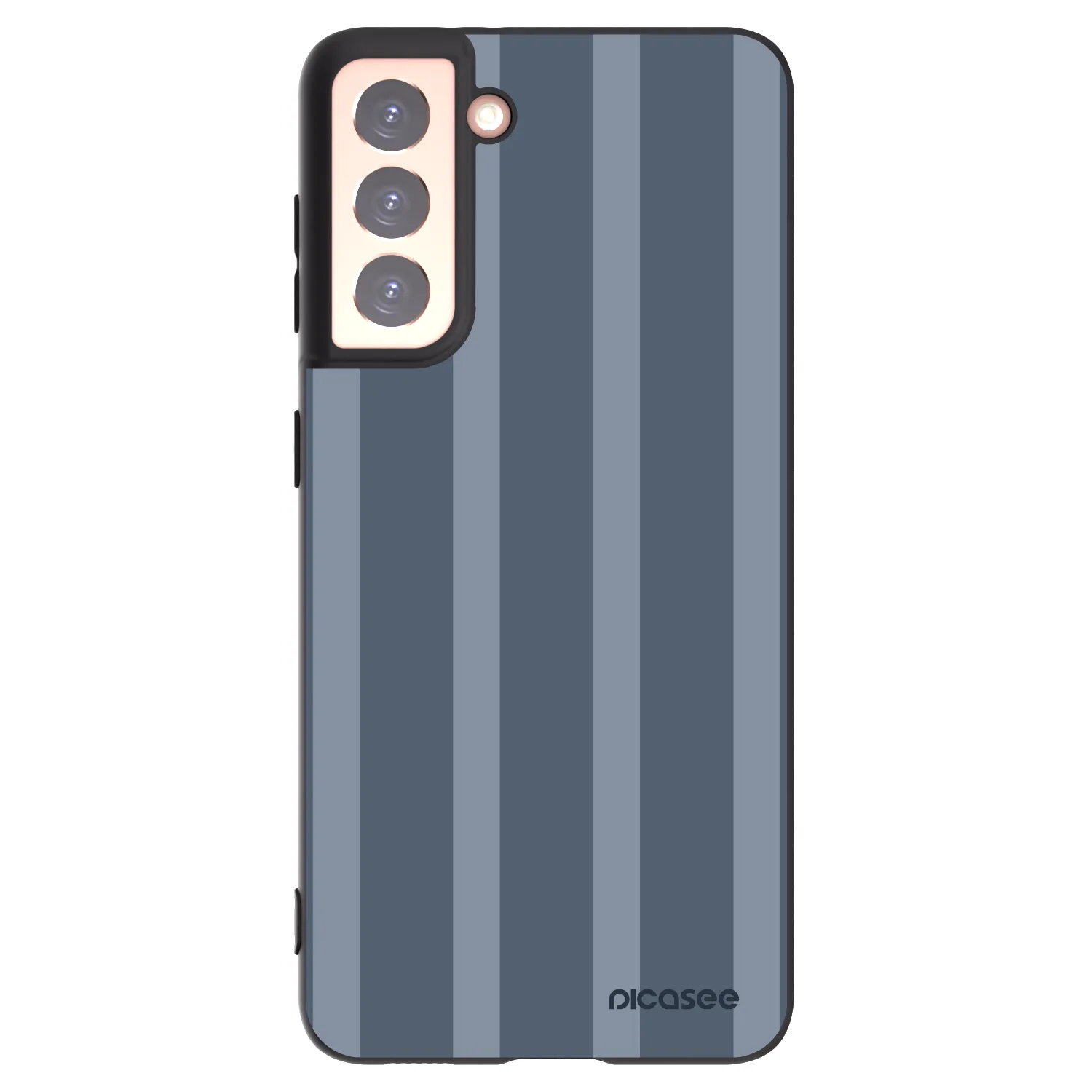 Picasee Μαύρη θήκη σιλικόνης για Samsung Galaxy S21 5G G991B - Midnight lounge