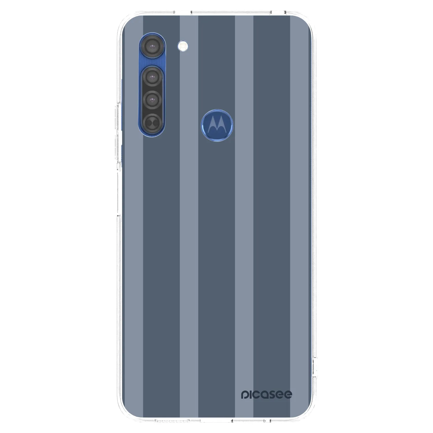 Picasee διαφανής θήκη σιλικόνης Motorola Moto G8 - Midnight lounge