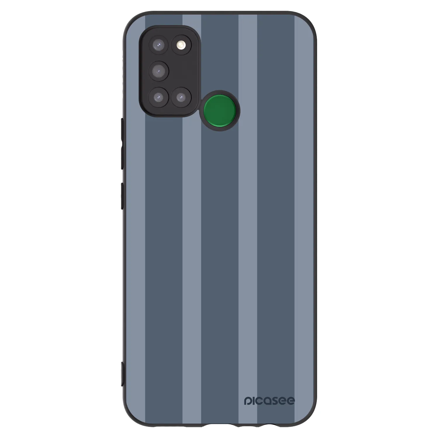Picasee Μαύρη θήκη σιλικόνης για Realme 7i - Midnight lounge
