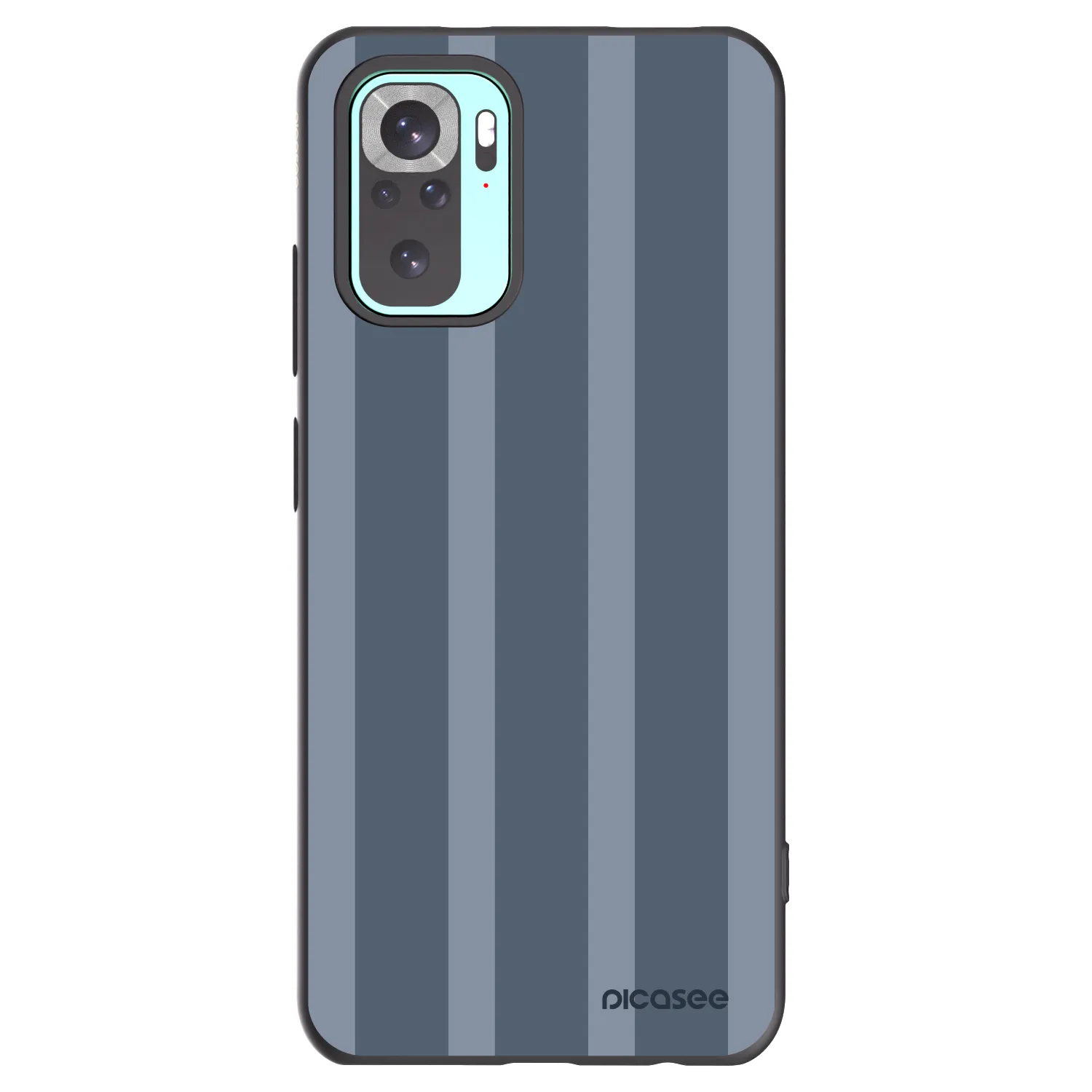 Picasee Μαύρη θήκη σιλικόνης για Xiaomi Redmi Note 10 Pro - Midnight lounge