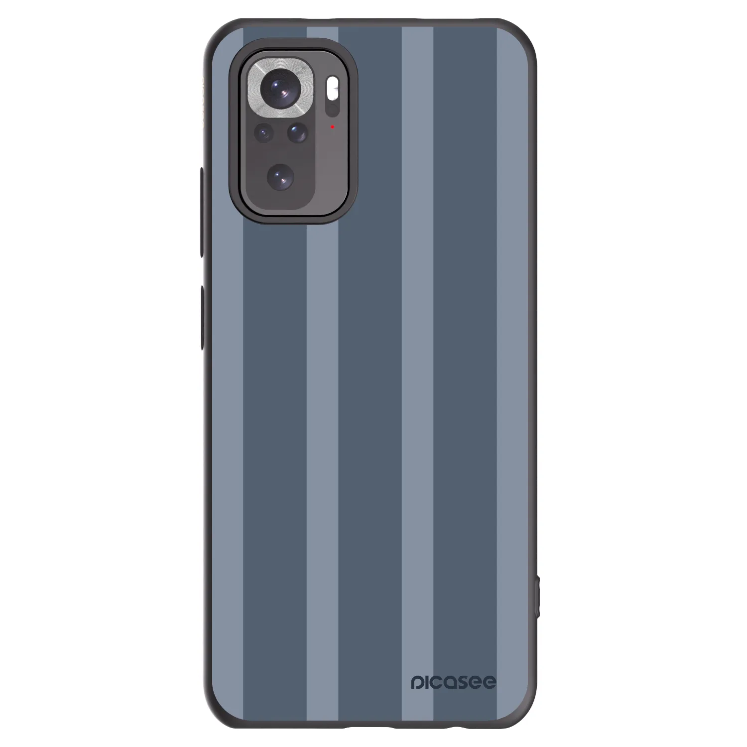 Picasee Μαύρη θήκη σιλικόνης για Xiaomi Redmi Note 10S - Midnight lounge