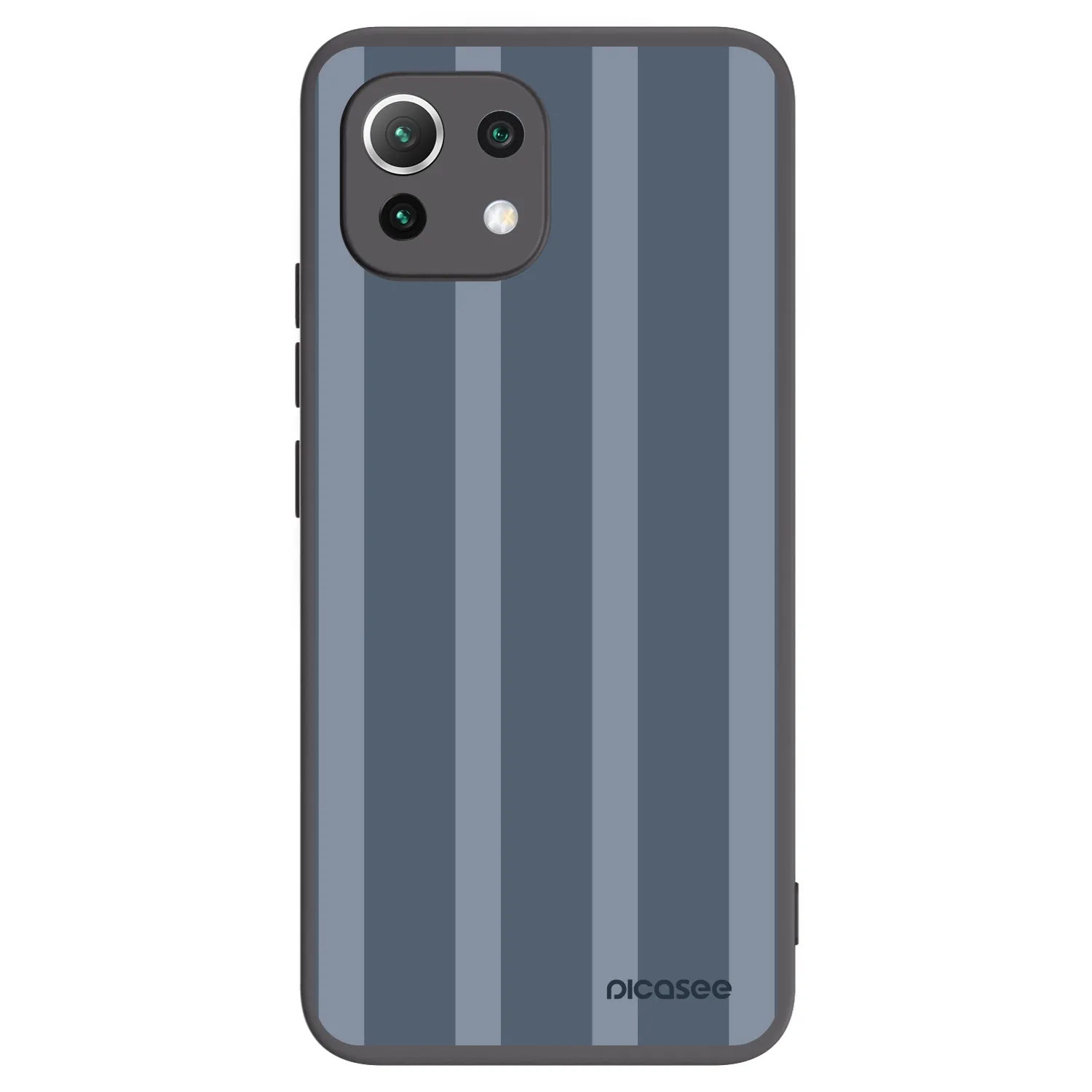 Picasee Μαύρη θήκη σιλικόνης για Xiaomi Mi 11 Lite - Midnight lounge