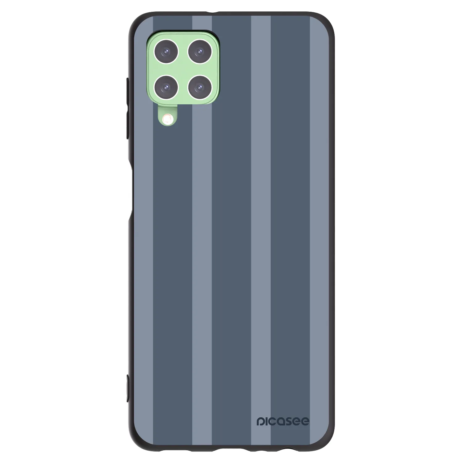 Picasee Μαύρη θήκη σιλικόνης για Samsung Galaxy A22 A225F 4G - Midnight lounge