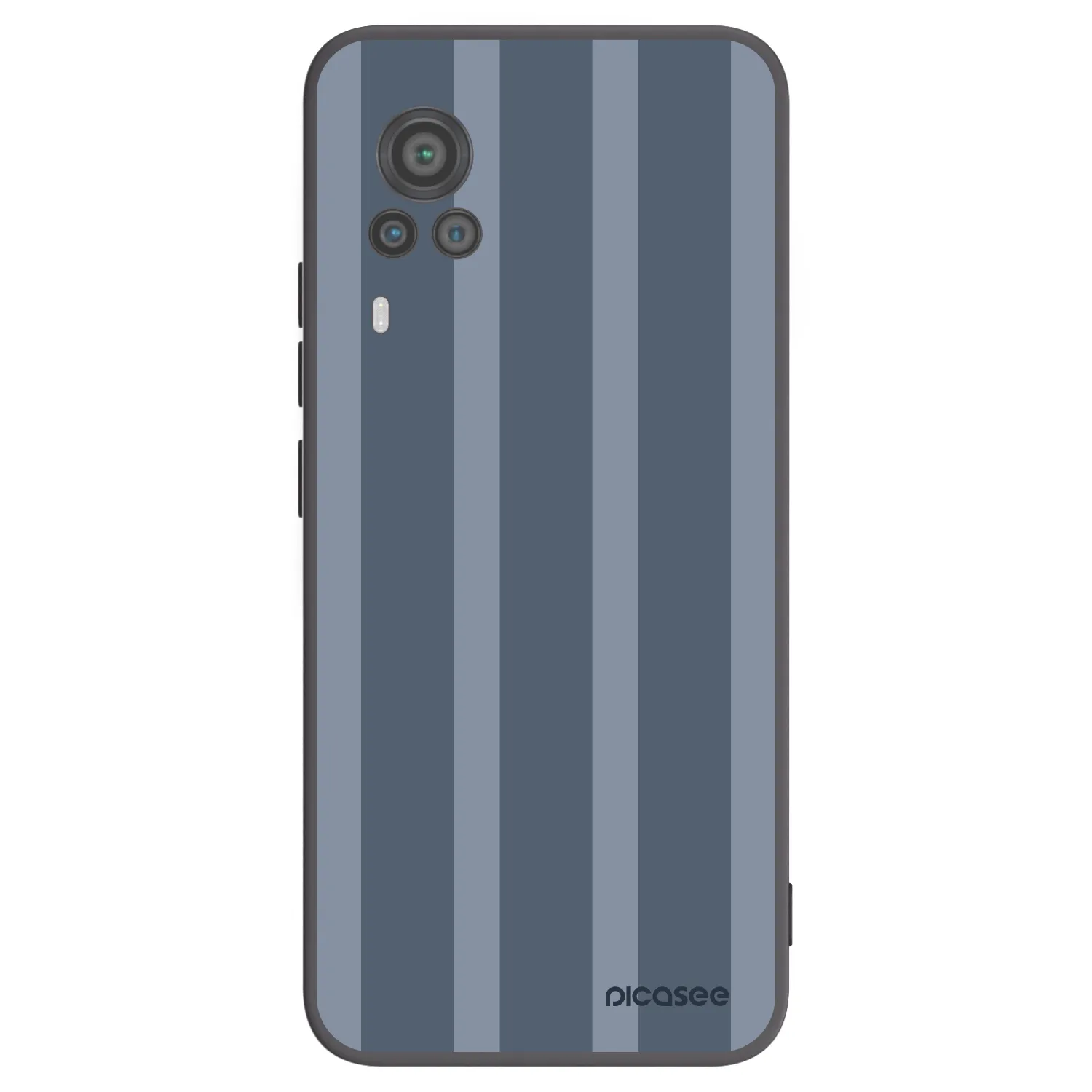 Picasee Μαύρη θήκη σιλικόνης για Vivo X60 Pro 5G - Midnight lounge