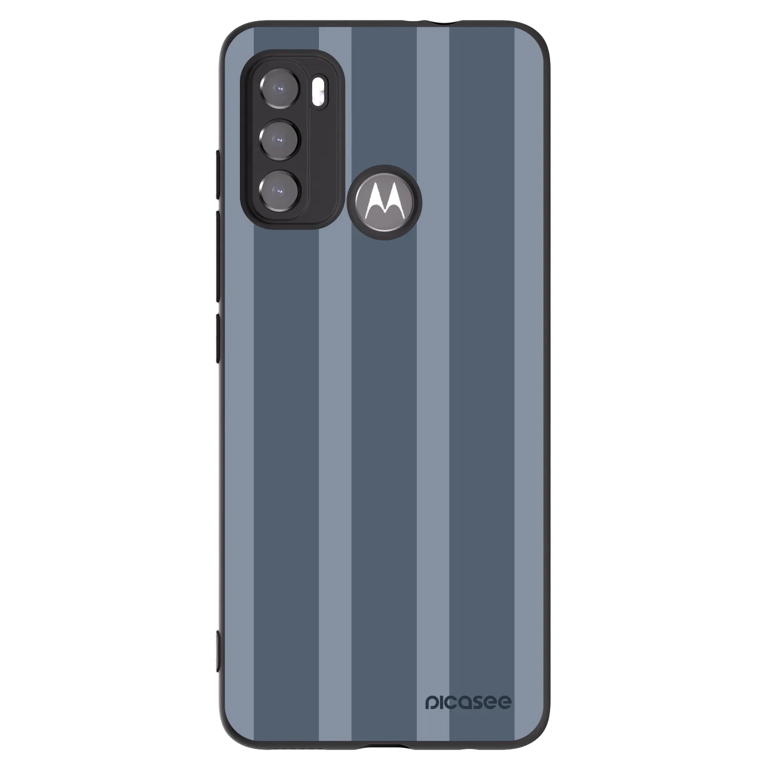 Picasee Μαύρη θήκη σιλικόνης για Motorola Moto G60 - Midnight lounge