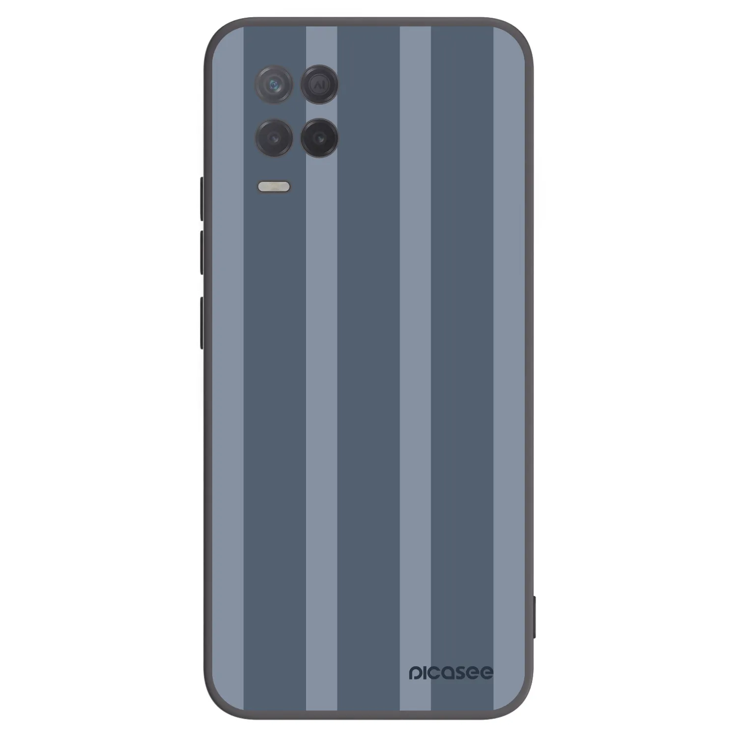 Picasee Μαύρη θήκη σιλικόνης για Realme 8 5G - Midnight lounge