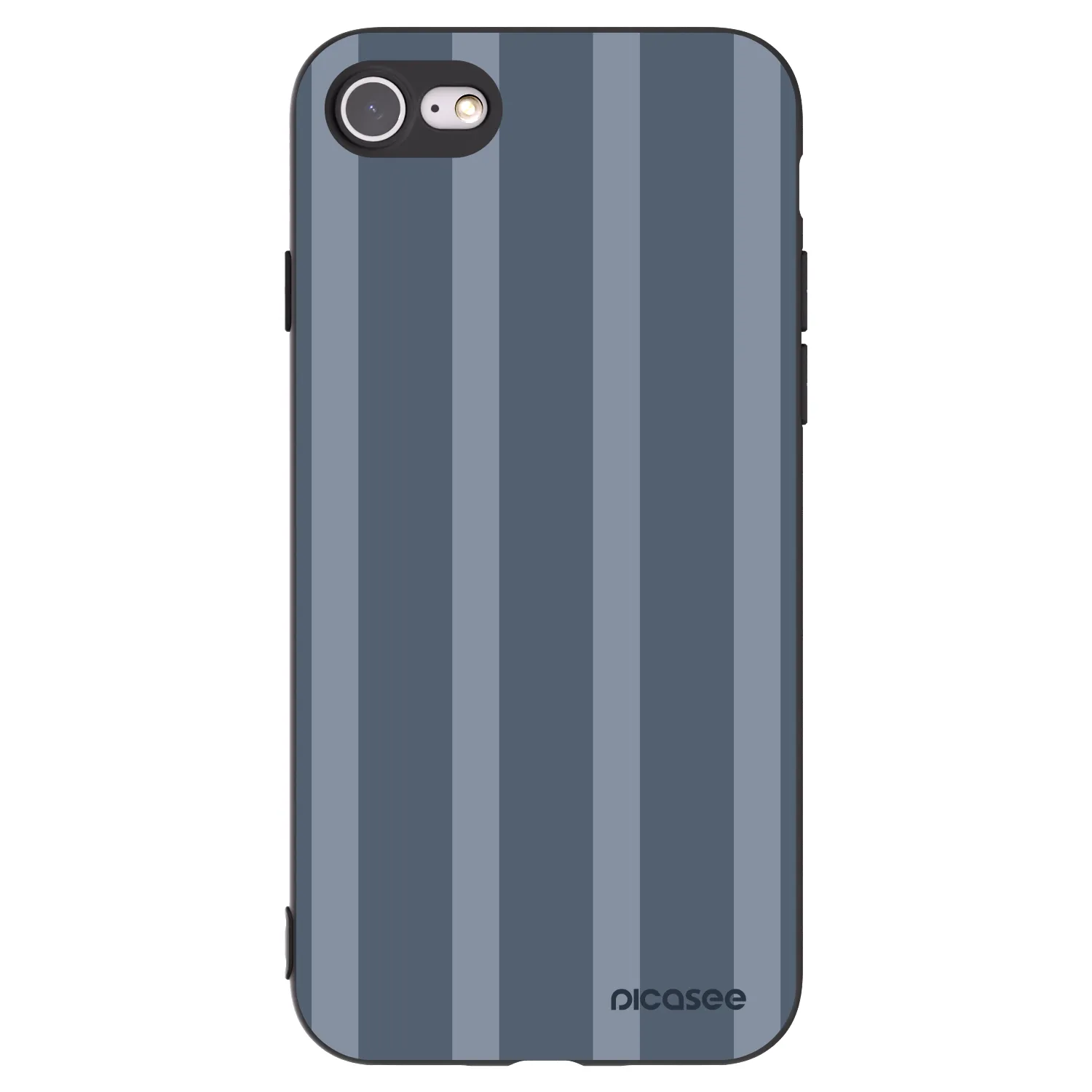 Picasee Μαύρη θήκη σιλικόνης για Apple iPhone SE 2022 - Midnight lounge