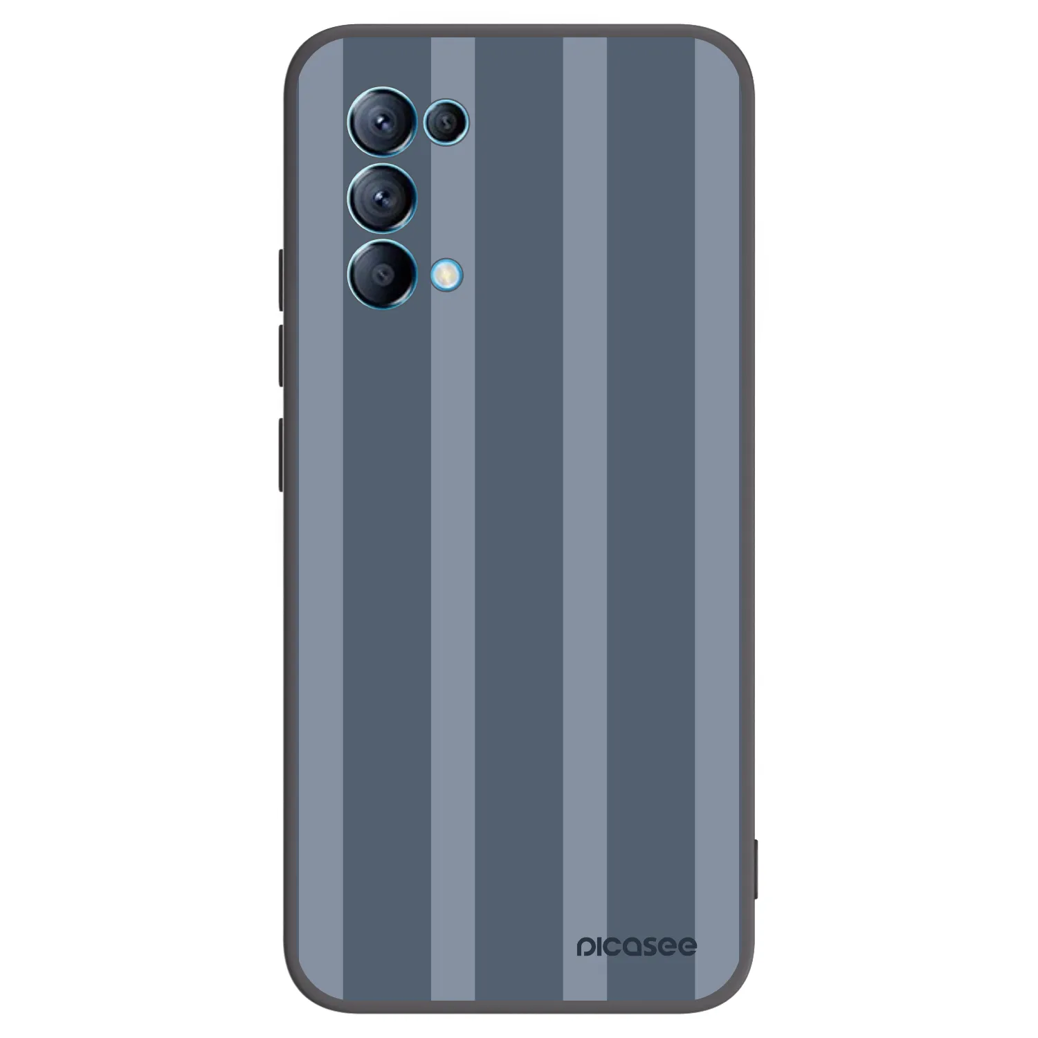 Picasee Μαύρη θήκη σιλικόνης για OPPO A16s - Midnight lounge