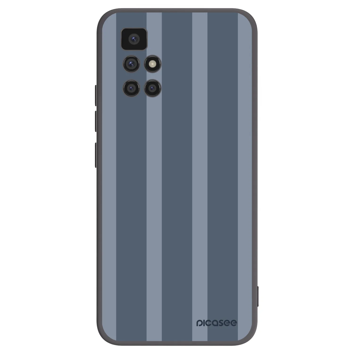 Picasee Μαύρη θήκη σιλικόνης για Xiaomi Redmi 10 (2022) - Midnight lounge