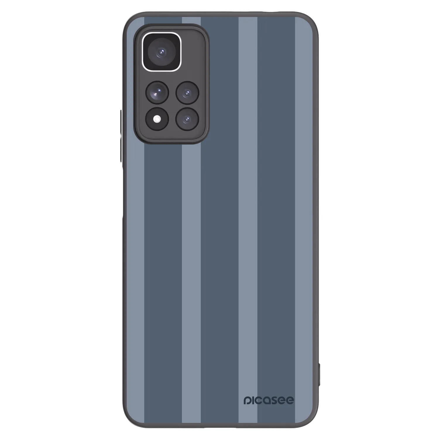 Picasee Μαύρη θήκη σιλικόνης για Xiaomi Redmi Note 11 Pro+ 5G - Midnight lounge