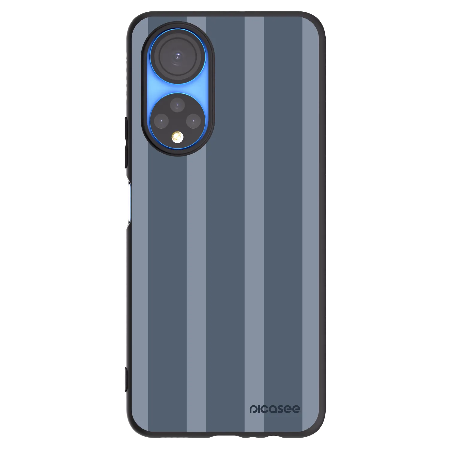 Picasee Μαύρη θήκη σιλικόνης για Honor X7 - Midnight lounge