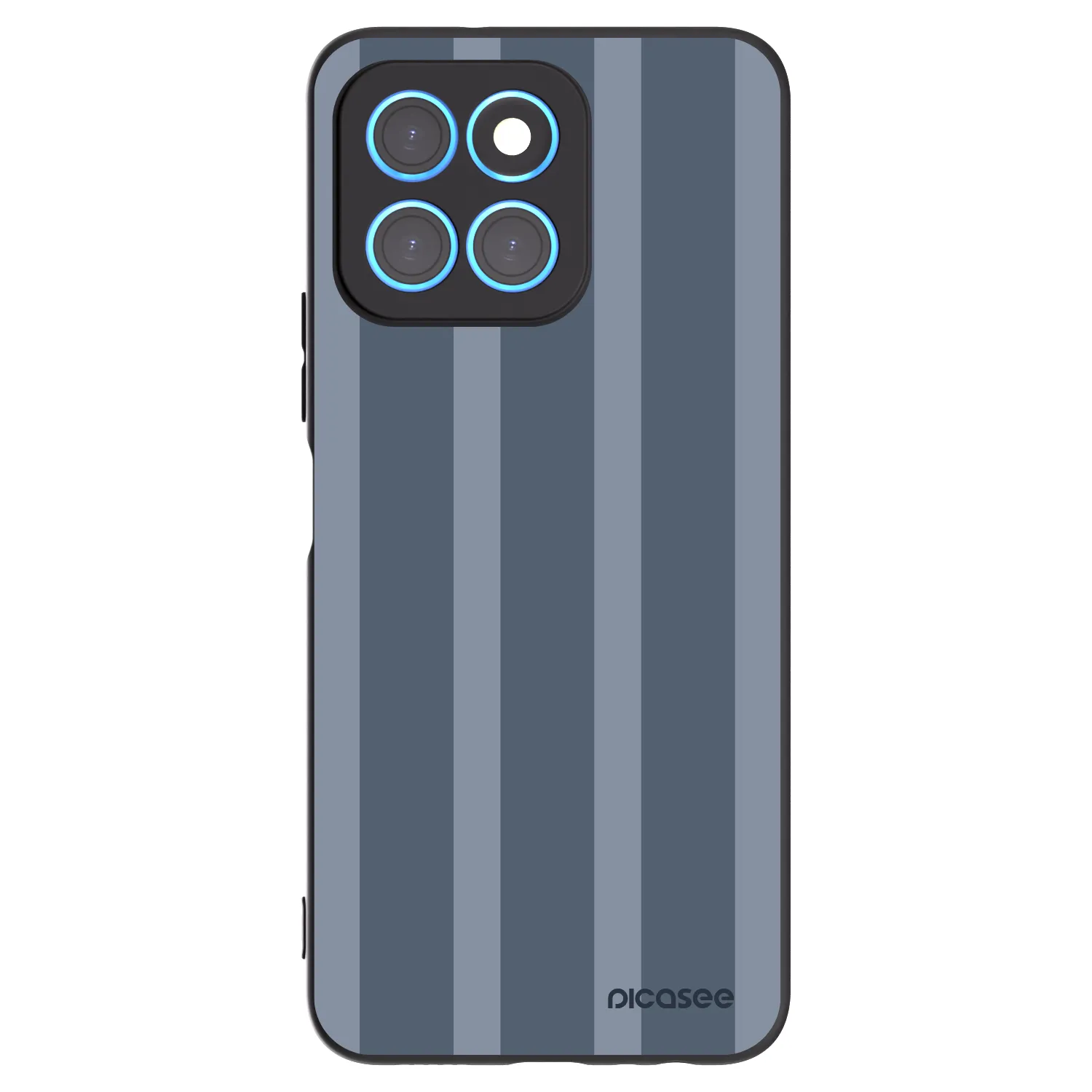 Picasee Μαύρη θήκη σιλικόνης για Honor X8 5G - Midnight lounge