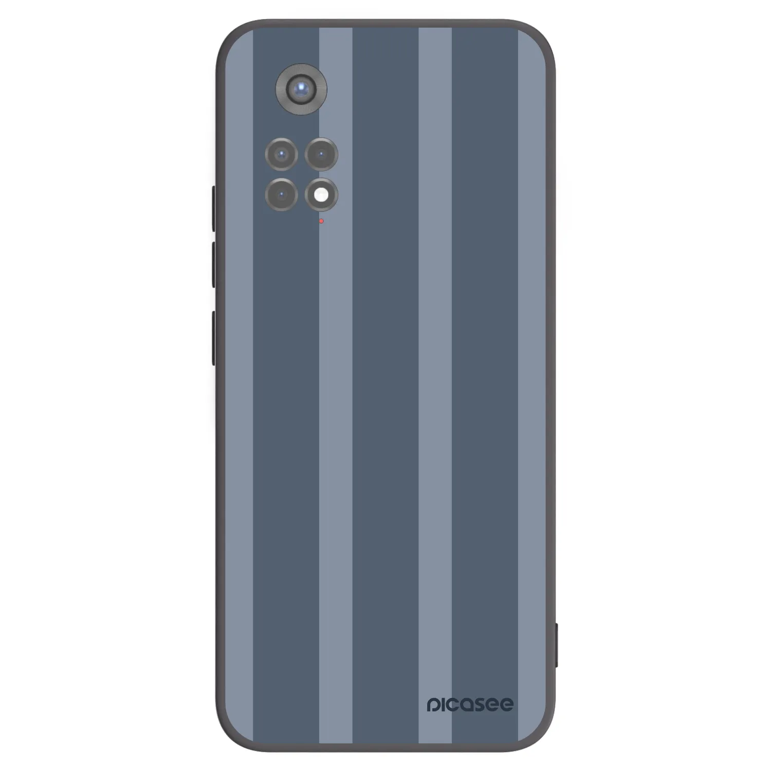 Picasee Μαύρη θήκη σιλικόνης για Xiaomi Redmi Note 11S 5G - Midnight lounge