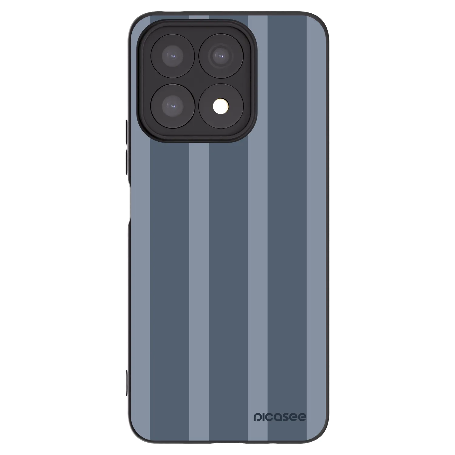 Picasee Μαύρη θήκη σιλικόνης για Honor X8a - Midnight lounge