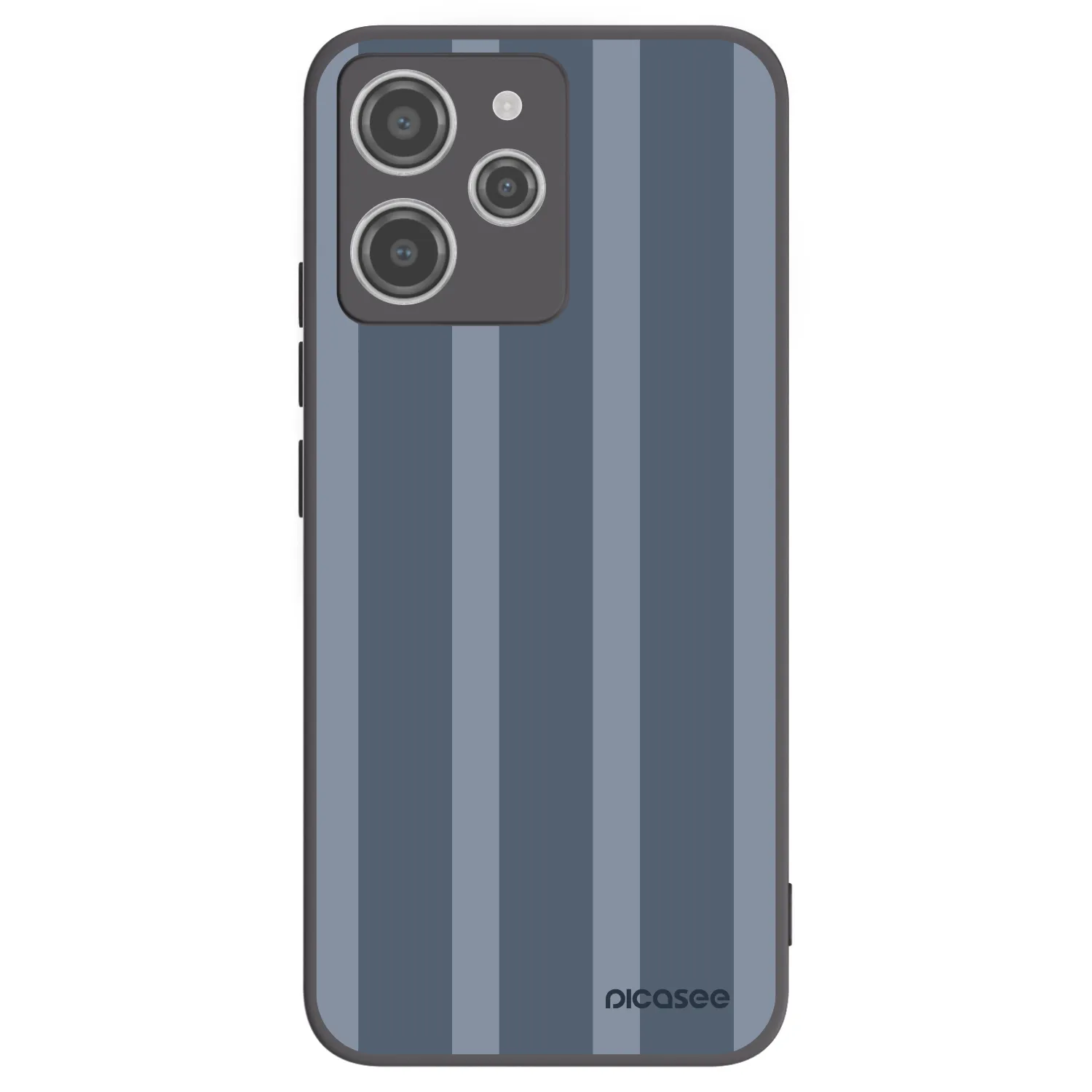 Picasee Μαύρη θήκη σιλικόνης για Xiaomi Redmi 12 4G - Midnight lounge
