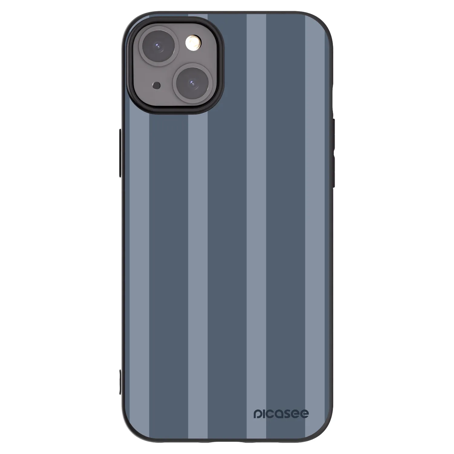 Picasee Μαύρη θήκη σιλικόνης για Apple iPhone 15 Plus - Midnight lounge