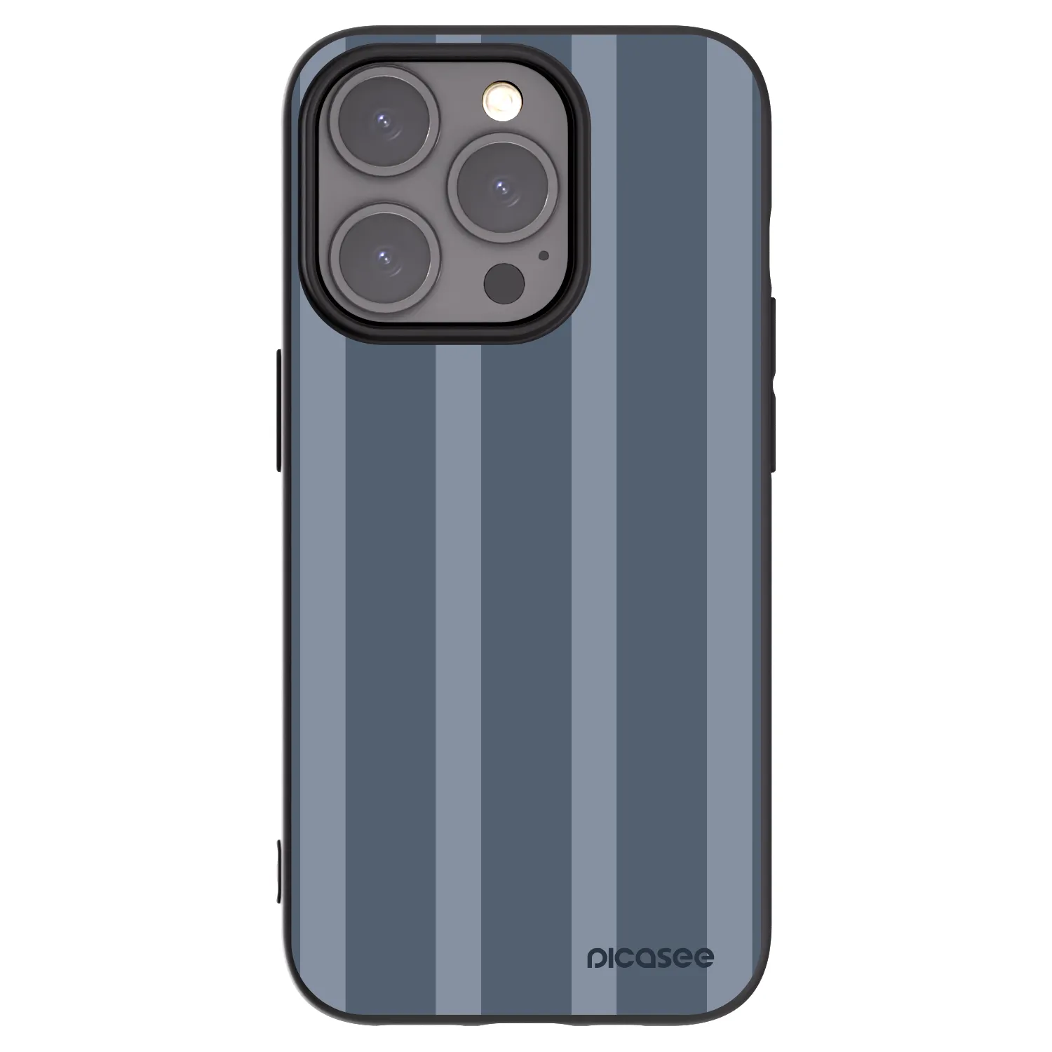Picasee Μαύρη θήκη σιλικόνης για Apple iPhone 15 Pro - Midnight lounge