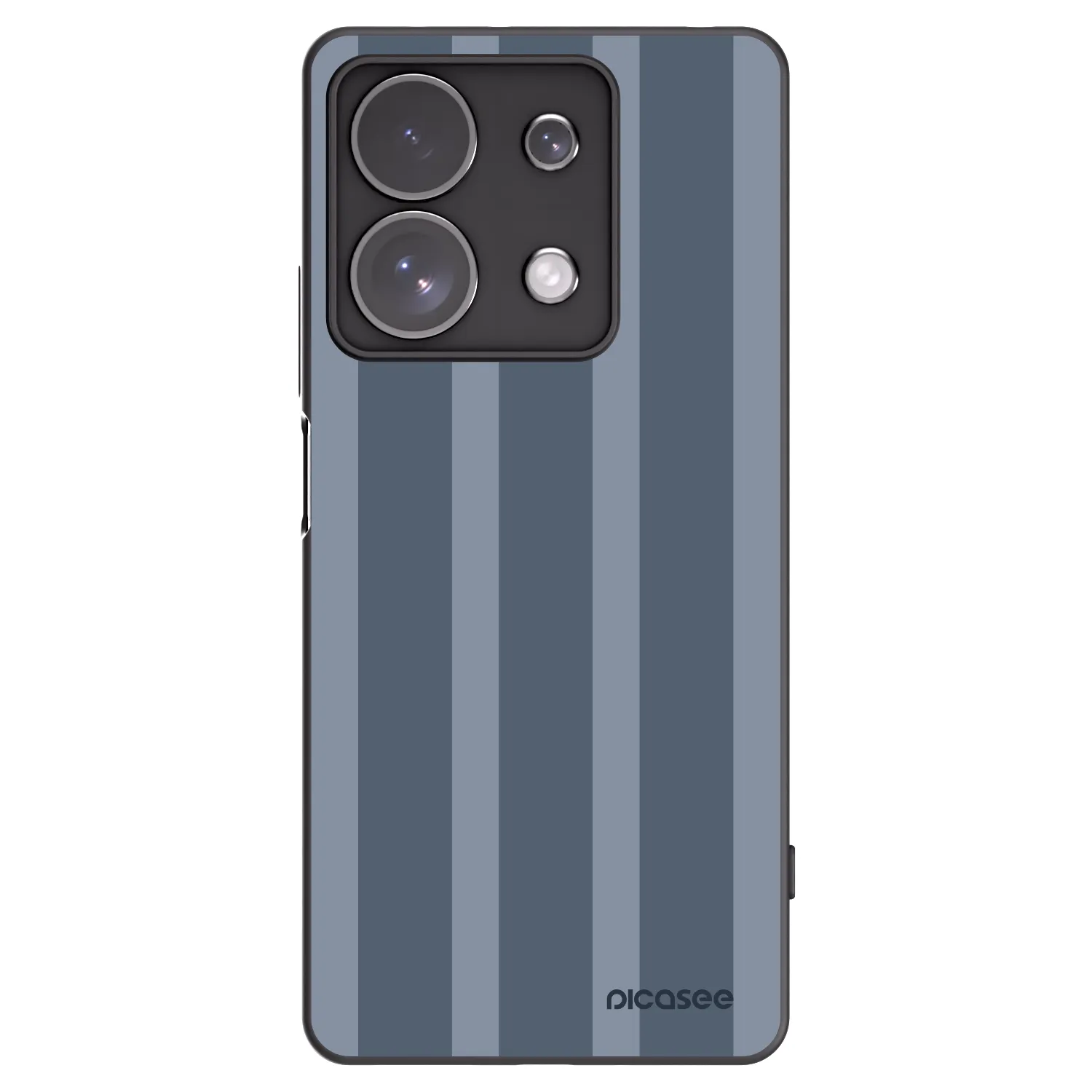 Picasee Μαύρη θήκη σιλικόνης για Xiaomi Redmi Note 13 Pro 4G - Midnight lounge