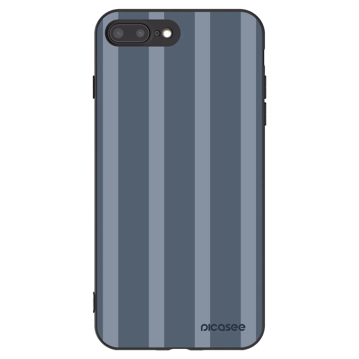 Picasee Μαύρη θήκη σιλικόνης για Apple iPhone 7 Plus - Midnight lounge