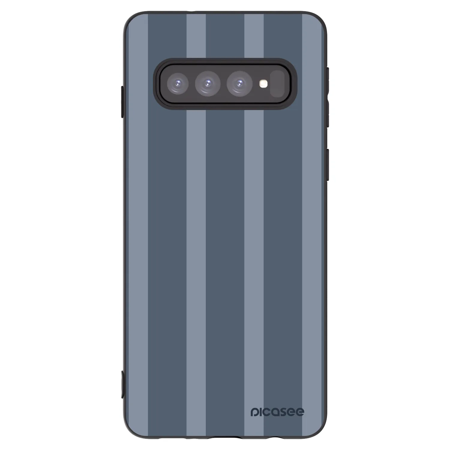 Picasee Μαύρη θήκη σιλικόνης για Samsung Galaxy S10 G973 - Midnight lounge