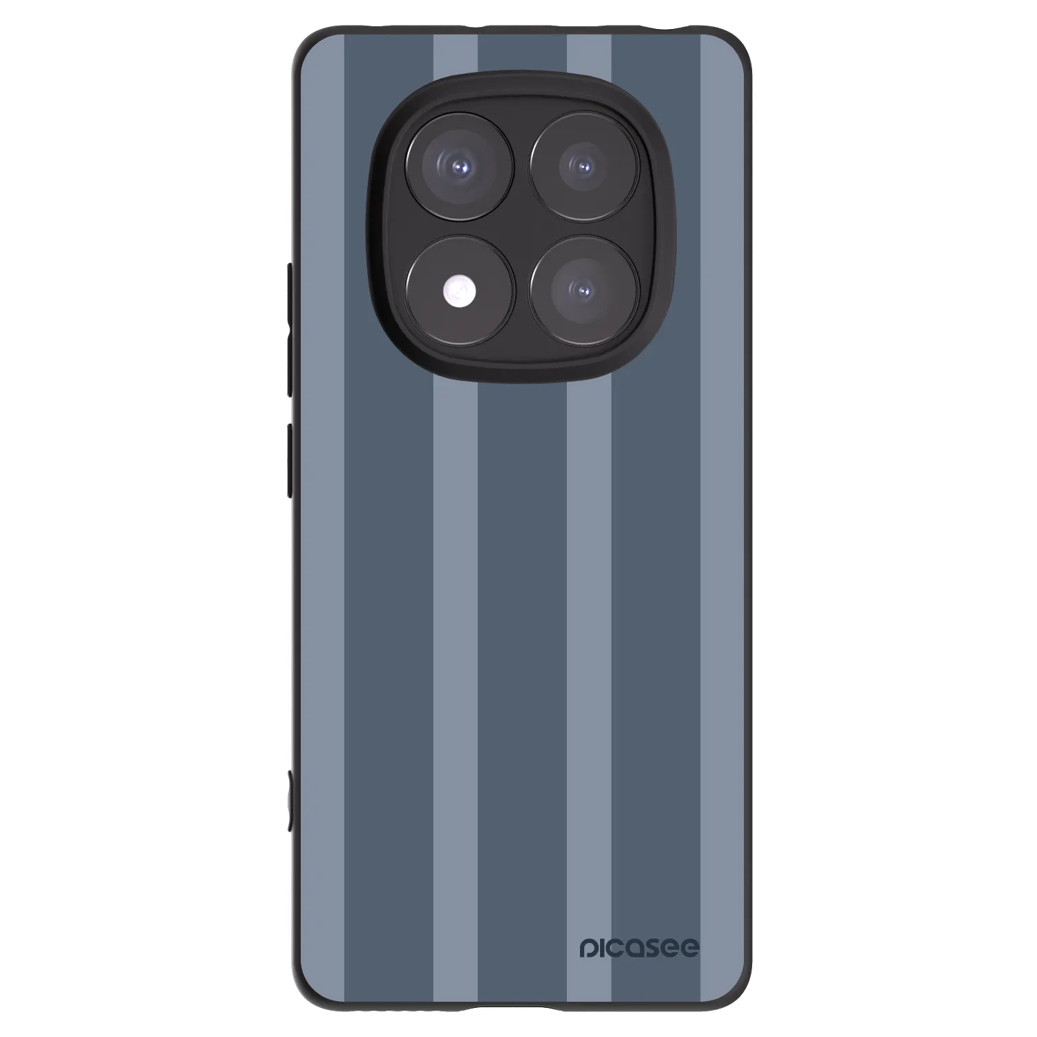 Picasee Μαύρη θήκη σιλικόνης για Xiaomi Redmi Note 14 Pro 5G - Midnight lounge