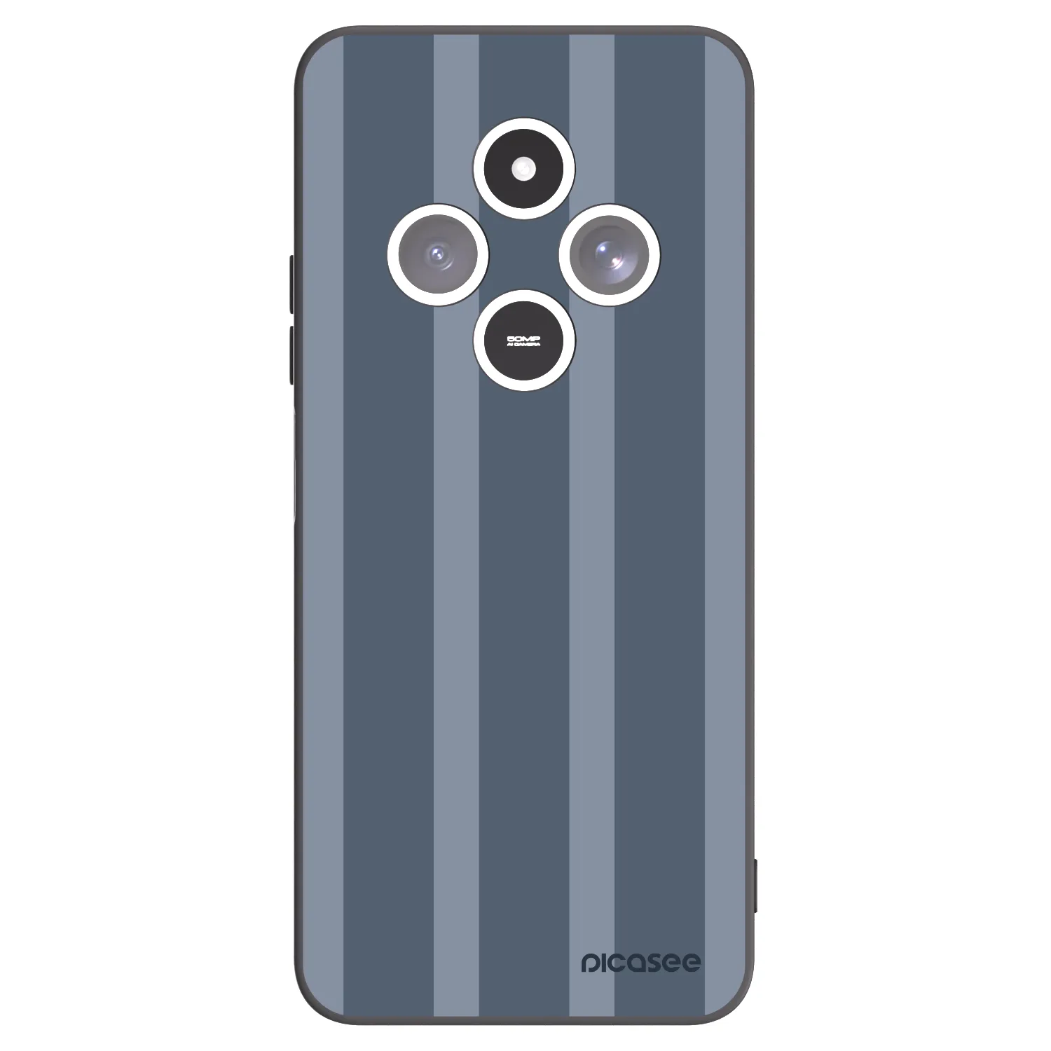 Picasee Μαύρη θήκη σιλικόνης για Xiaomi Redmi 14C - Midnight lounge