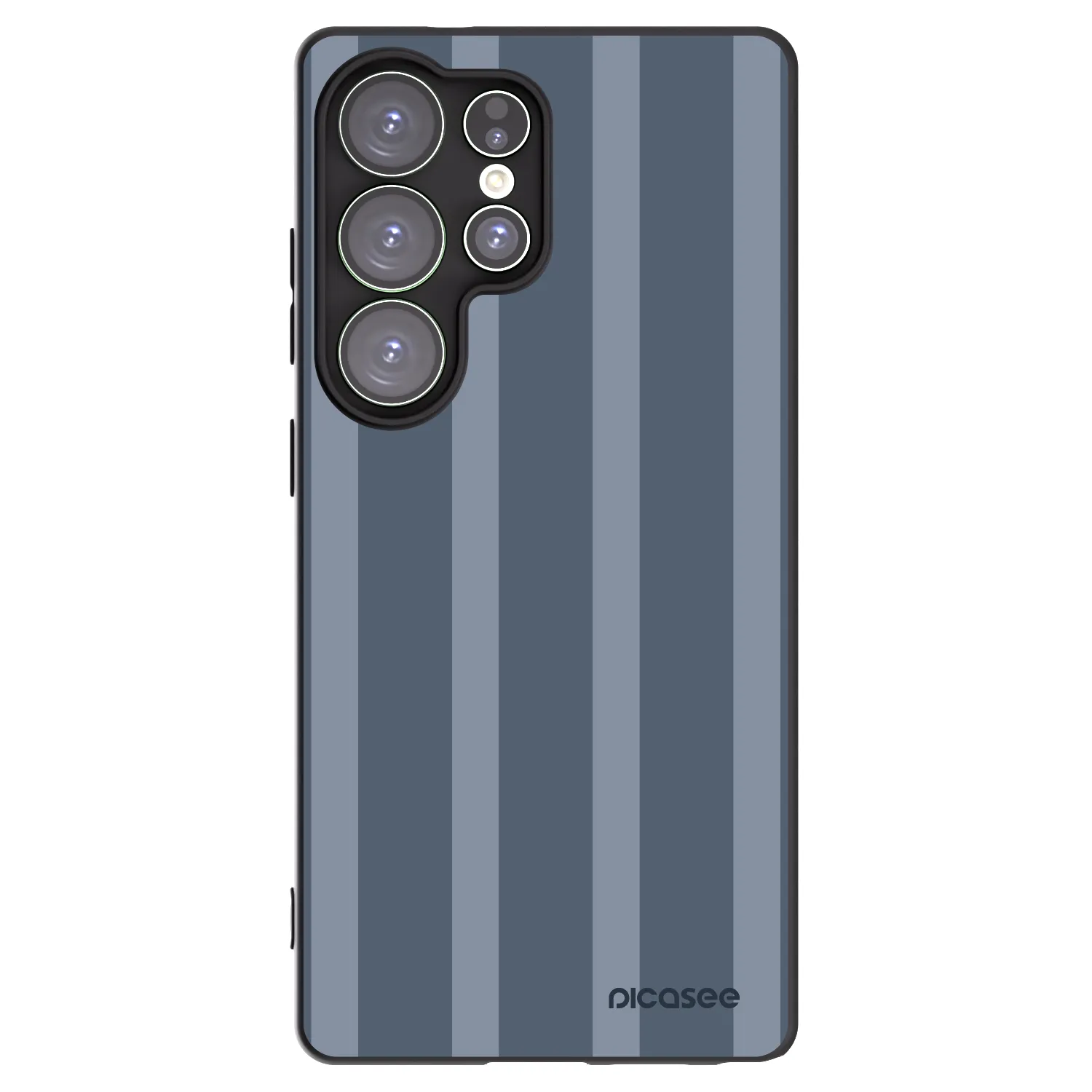 Picasee Μαύρη θήκη σιλικόνης για Samsung Galaxy S25 Ultra 5G - Midnight lounge