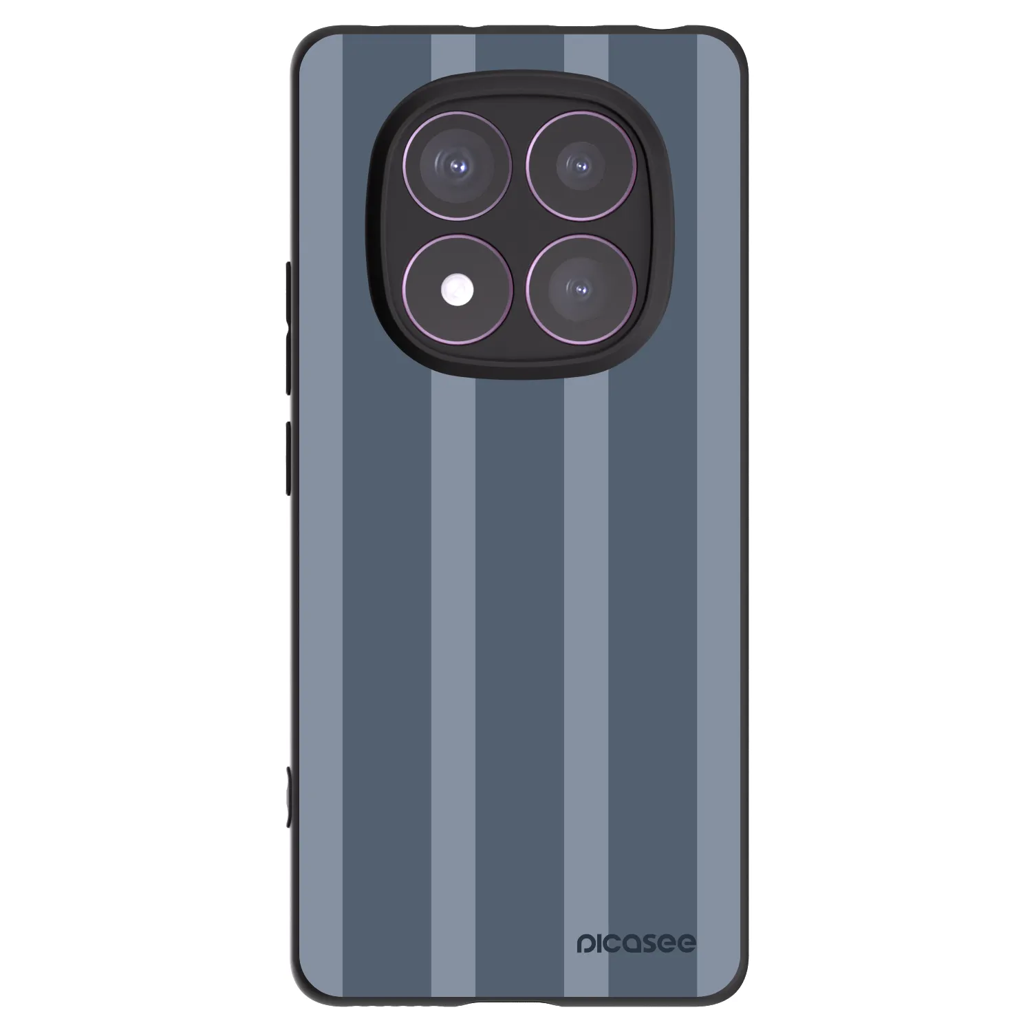 Picasee Μαύρη θήκη σιλικόνης για Xiaomi Redmi Note 14 Pro 4G - Midnight lounge