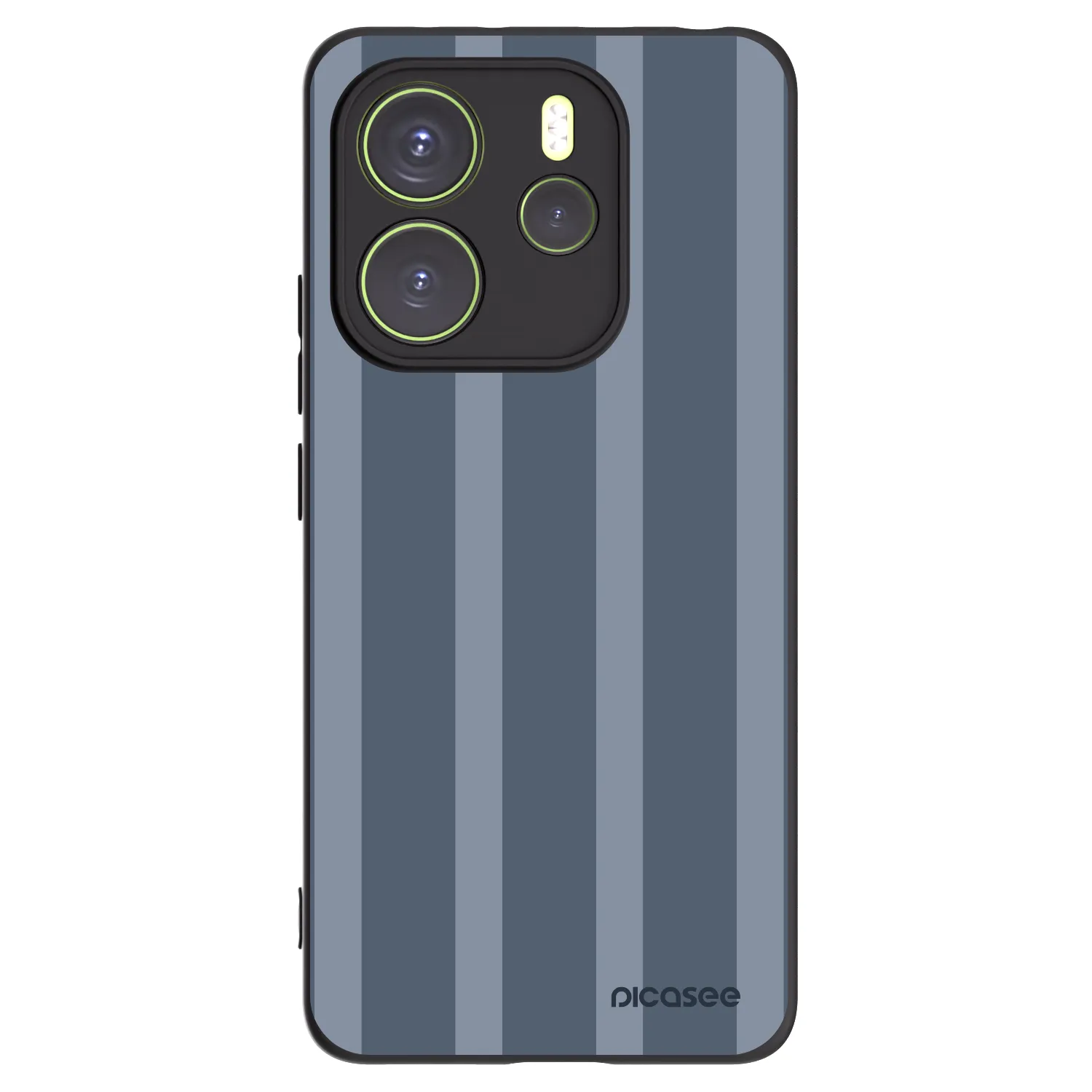 Picasee Μαύρη θήκη σιλικόνης για Xiaomi Redmi Note 14 4G - Midnight lounge