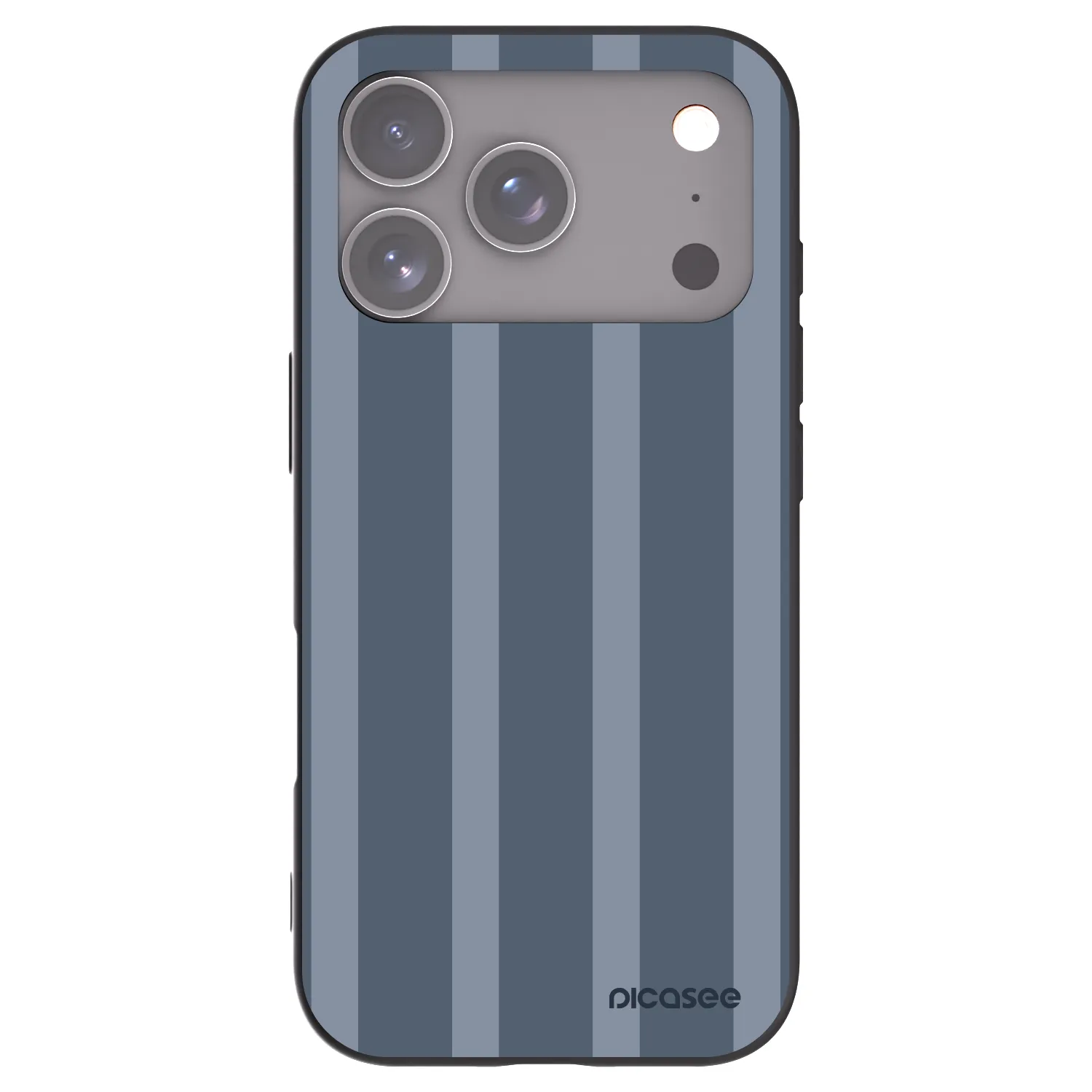 Picasee Μαύρη θήκη σιλικόνης για Apple iPhone 17 Pro - Midnight lounge