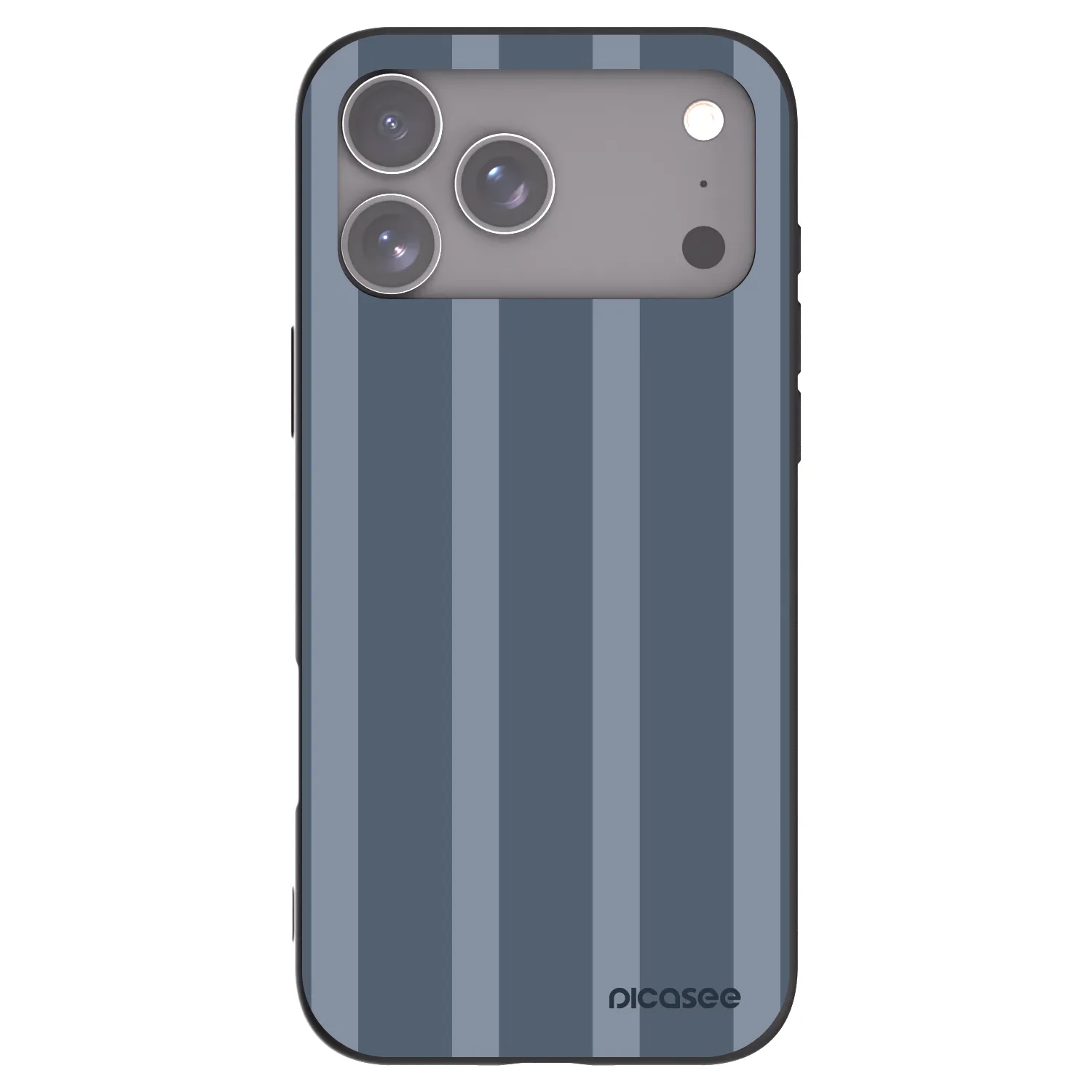 Picasee Μαύρη θήκη σιλικόνης για Apple iPhone 17 Pro Max - Midnight lounge