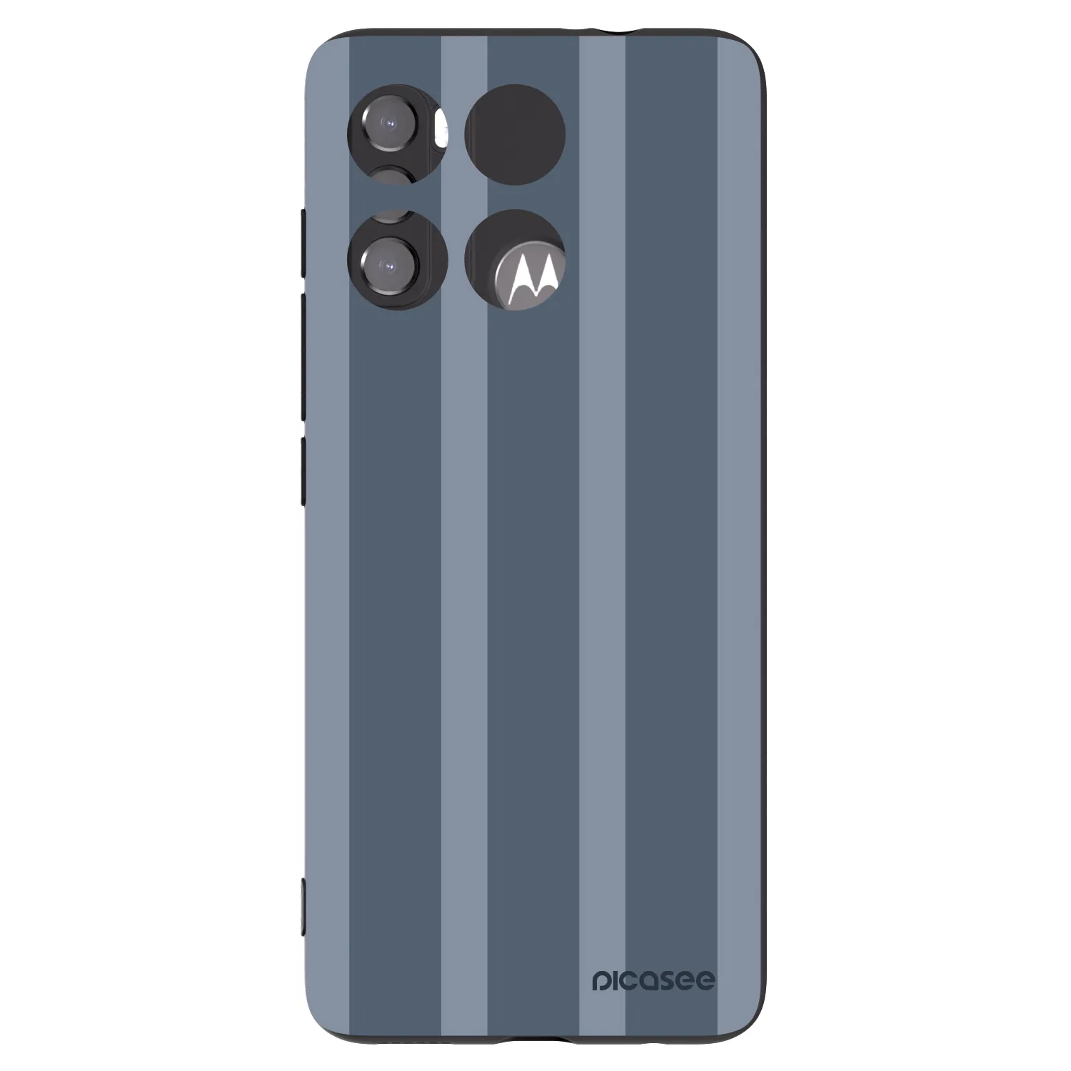 Picasee Μαύρη θήκη σιλικόνης για Motorola Edge 60 5G - Midnight lounge