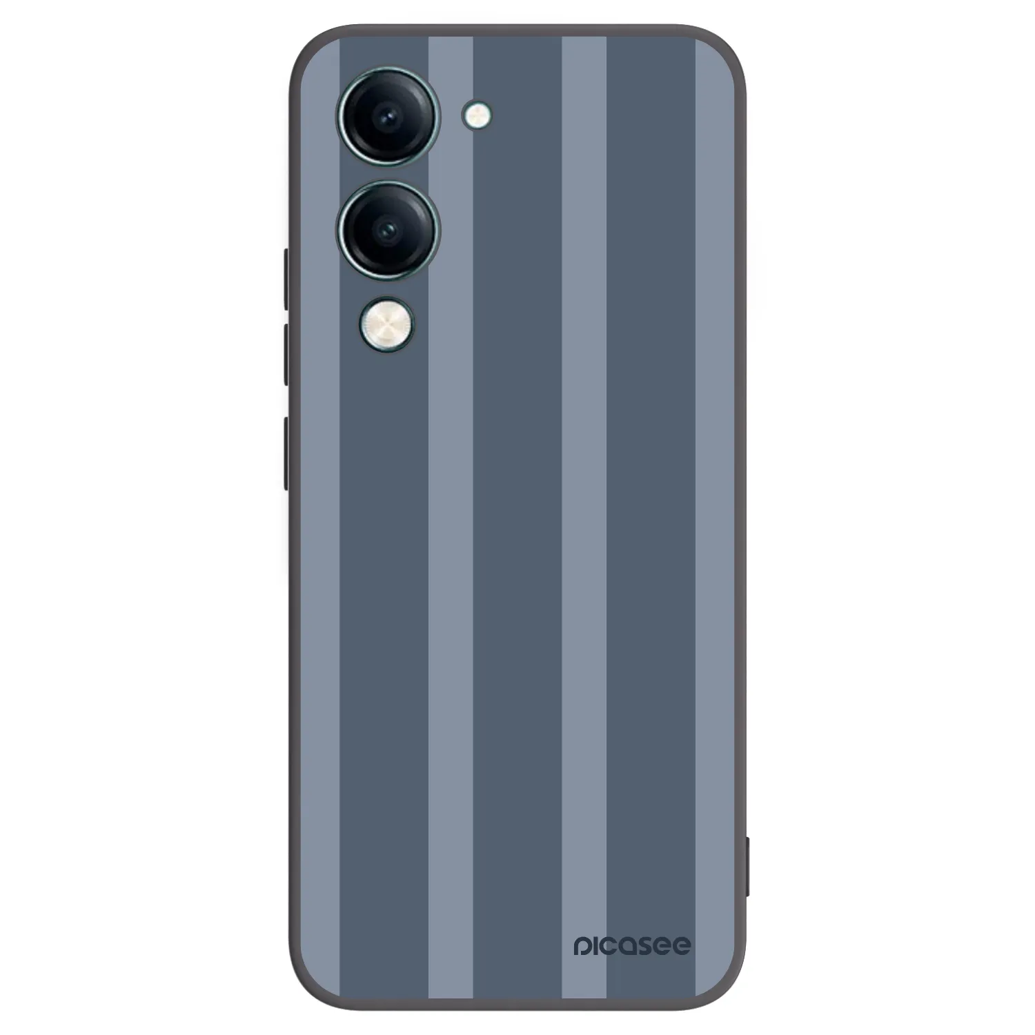 Picasee Μαύρη θήκη σιλικόνης για Vivo Y29s 5G - Midnight lounge