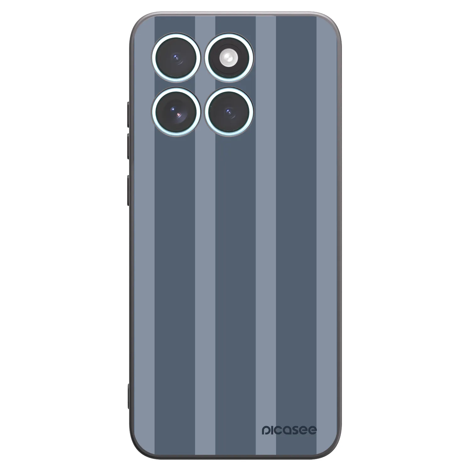 Picasee Μαύρη θήκη σιλικόνης για Motorola Edge 70 Fusion - Midnight lounge