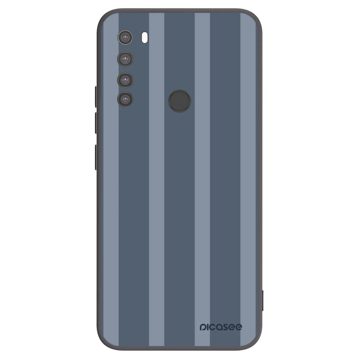 Picasee Μαύρη θήκη σιλικόνης για Xiaomi Redmi Note 8 - Midnight lounge